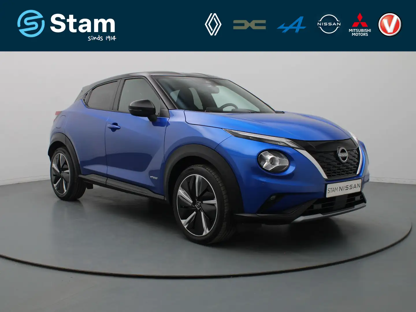 Nissan Juke 143pk Hybrid N-Design Camera | Climate | Cruise | Blauw - 1