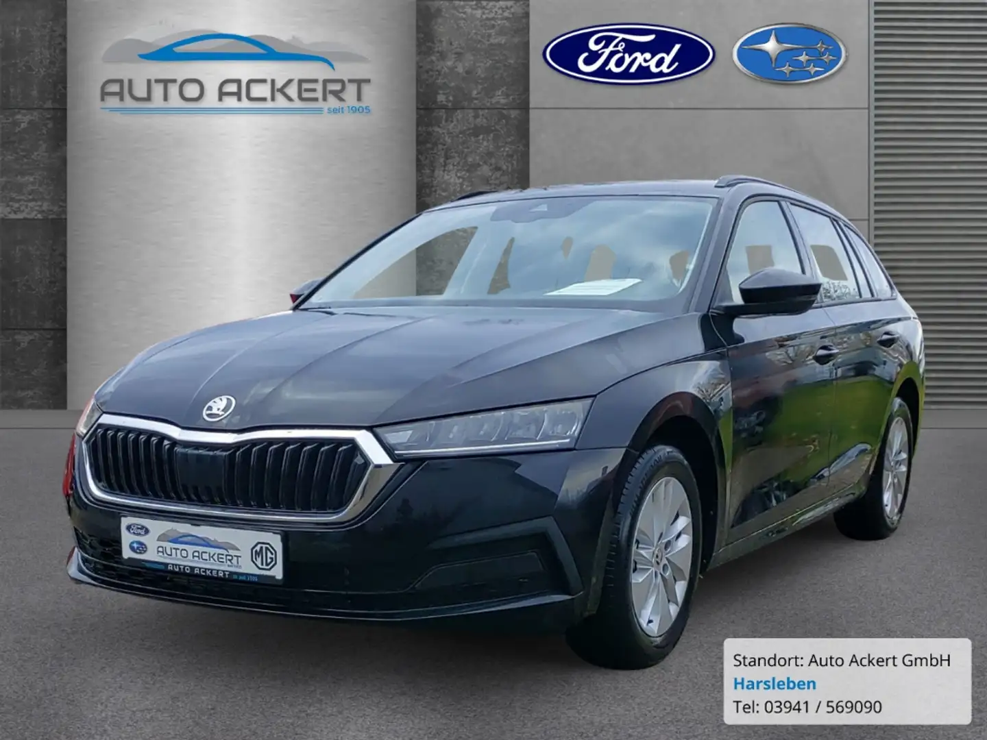 Skoda Octavia Combi Active 1.5 TSI e-TEC EU6d Anhängerkupplung Noir - 1