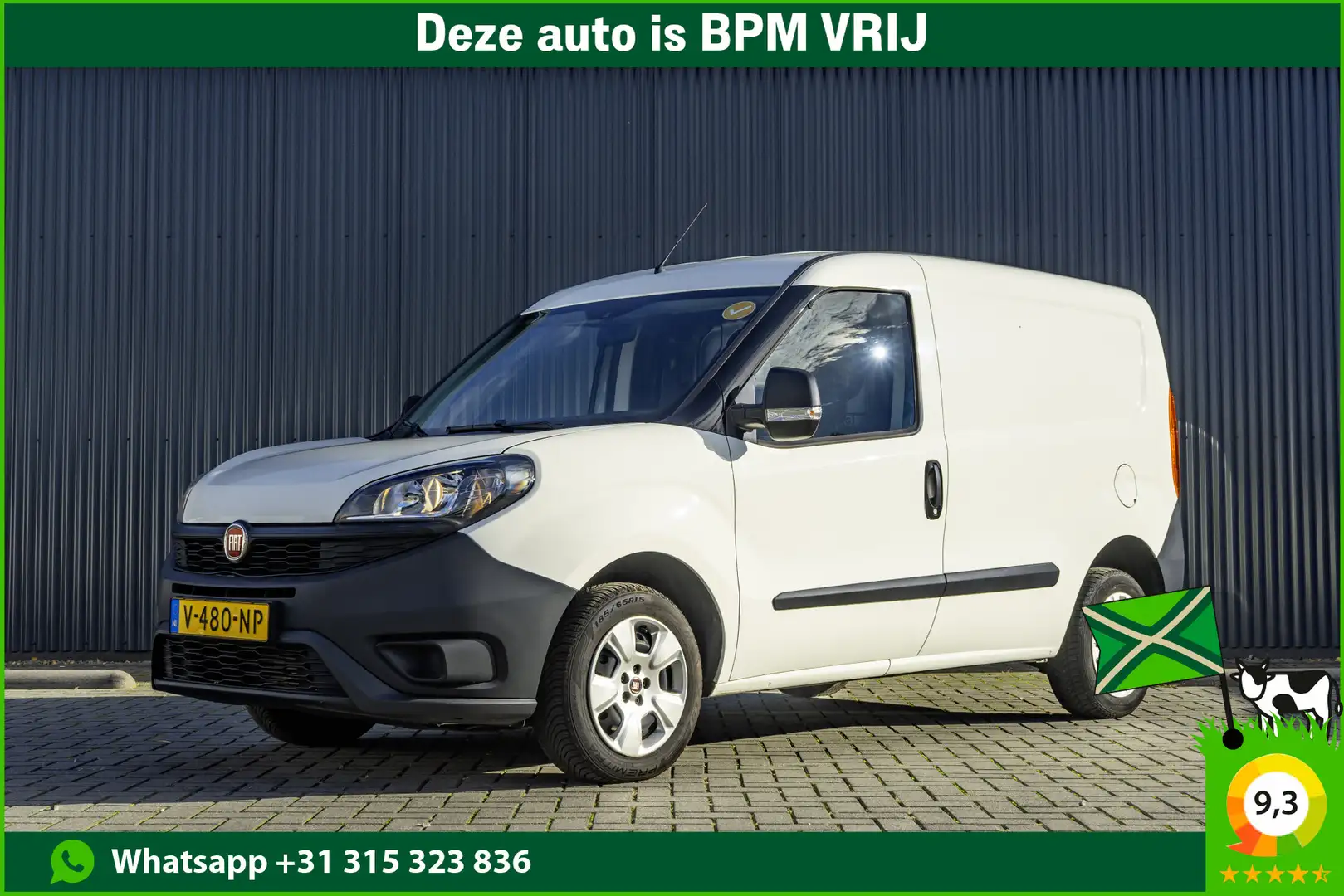 Fiat Doblo Cargo MJ | L1H1 | Airco | Euro 6 Wit - 1