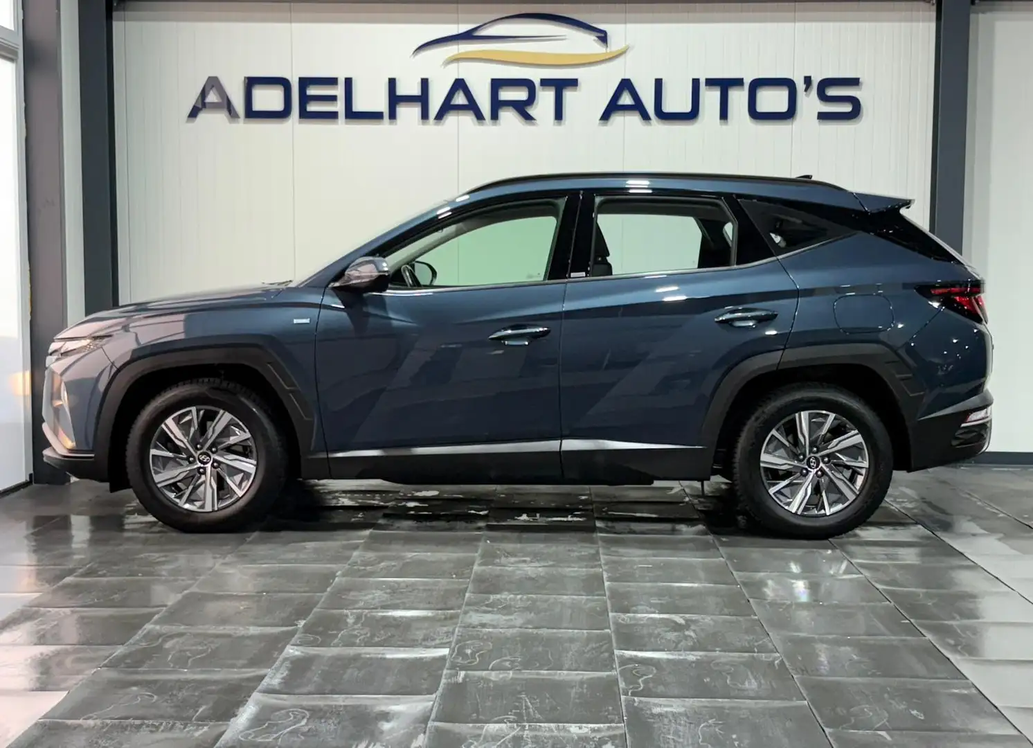 Hyundai TUCSON 1.6 T-GDI MHEV Comfort Automaat / Navigatie full m Blau - 2
