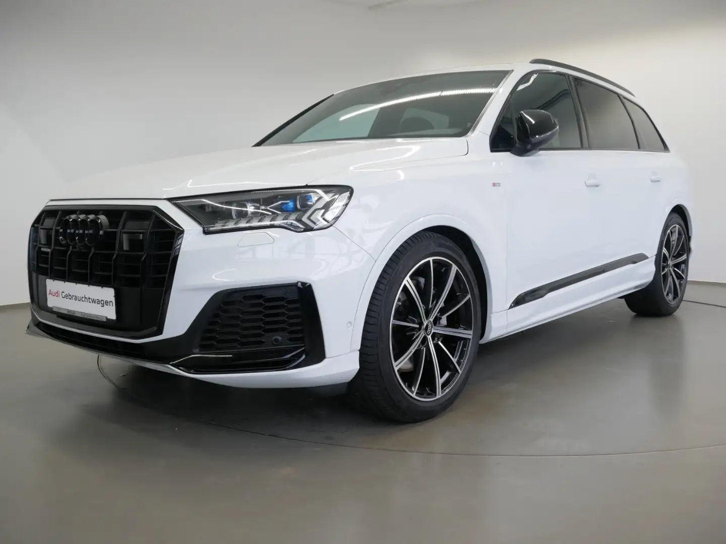 Audi Q7 50 TDI qu S line MATRIX AHK 7 SEAT virt. Cock.+ Bianco - 2