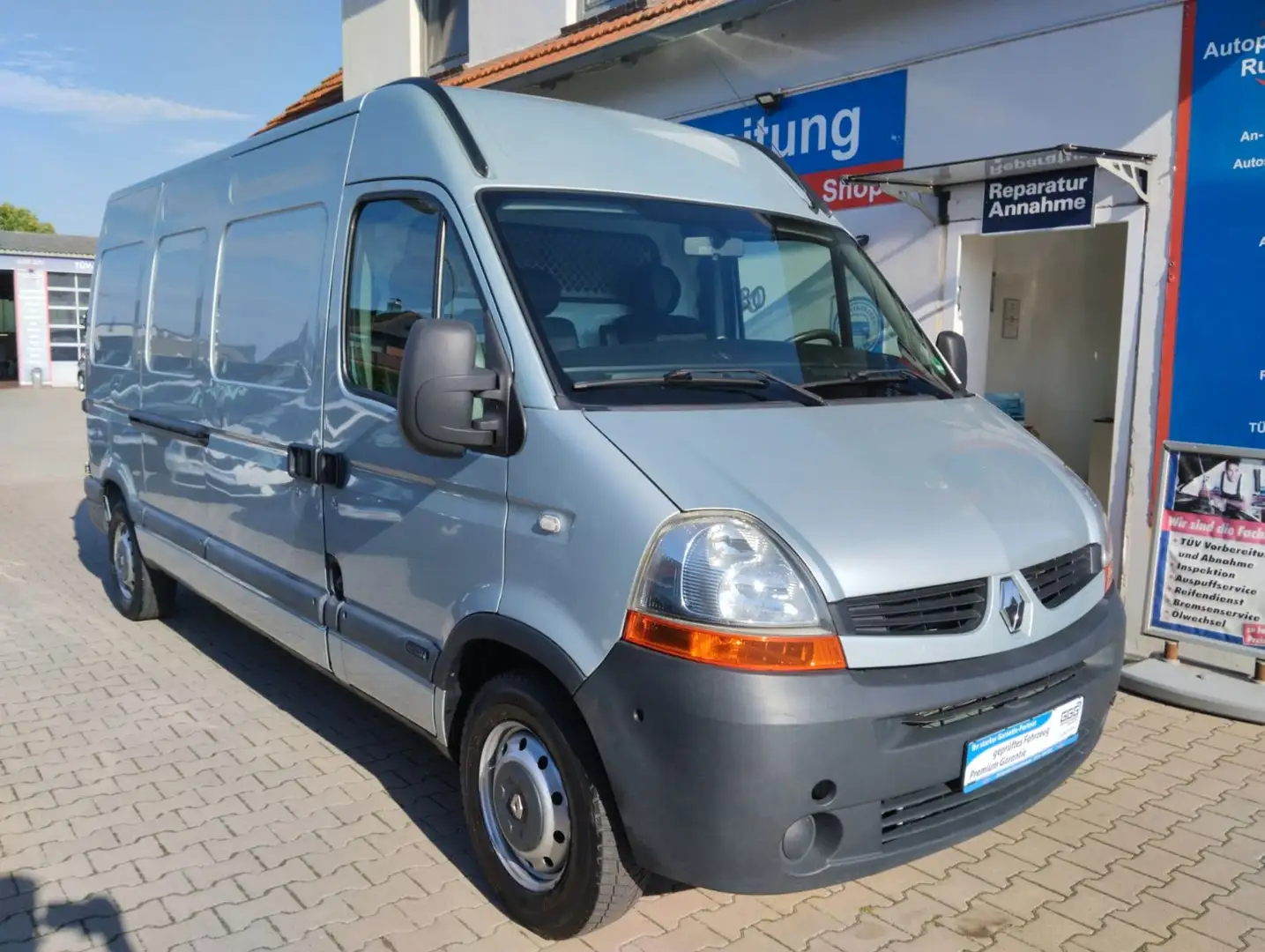 Renault Master II Phase 2 L3H2 Kasten TÜV-AU 09-2027 Silber - 1