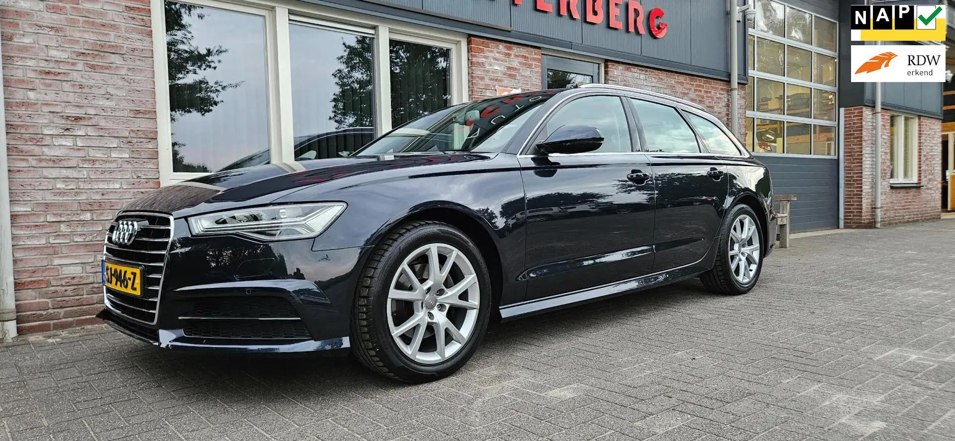 Audi A6 Avant 1.8 TFSI ultra Advance Trekhaak! Navigatie! Bleu - 1