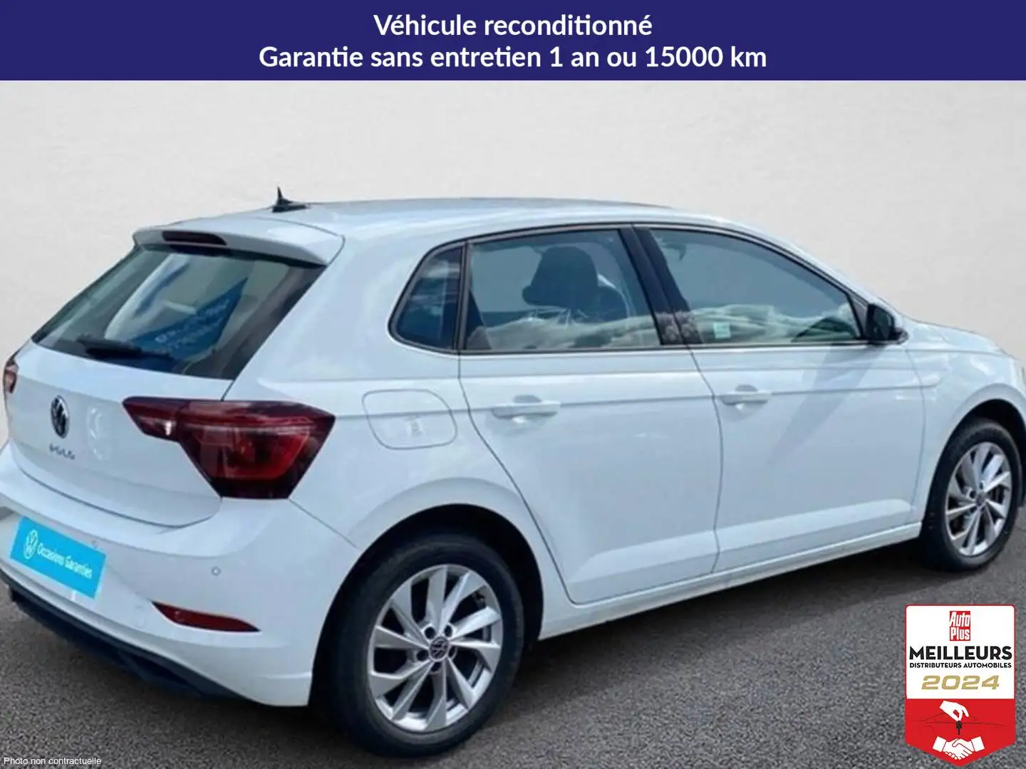 Volkswagen Polo 1.0 tsi 95 s\u0026s bvm5 style Blanc - 2
