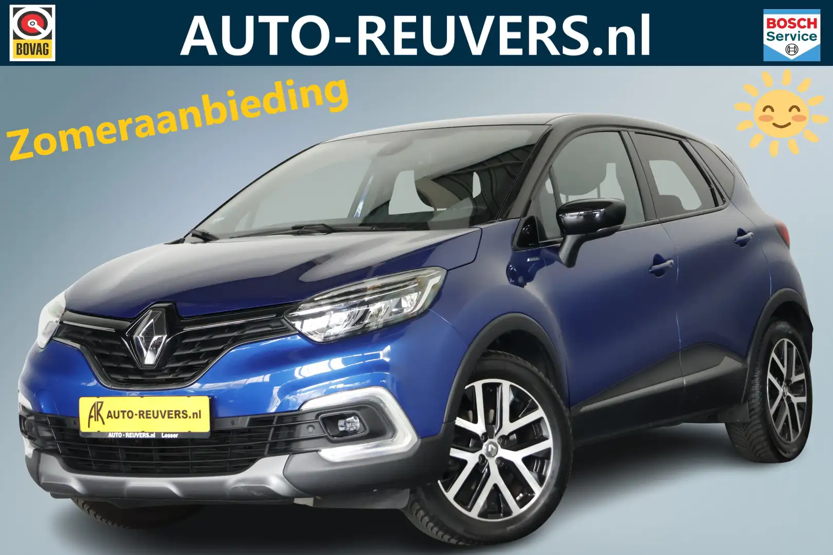Renault Captur 1.3 TCe Version S / LED / Aut / Navi / Cam / 4S Ba Niebieski - 1