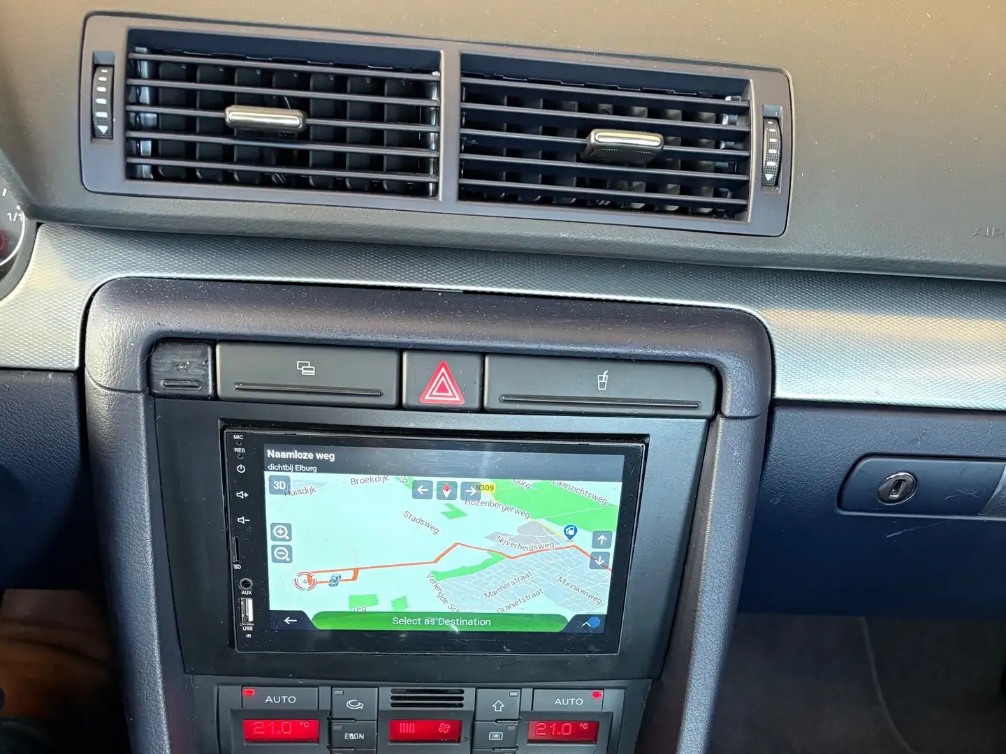 Audi A4 A4 2.0 S4 uitvoering NAP, airco, Xenon, navi Blauw - 2