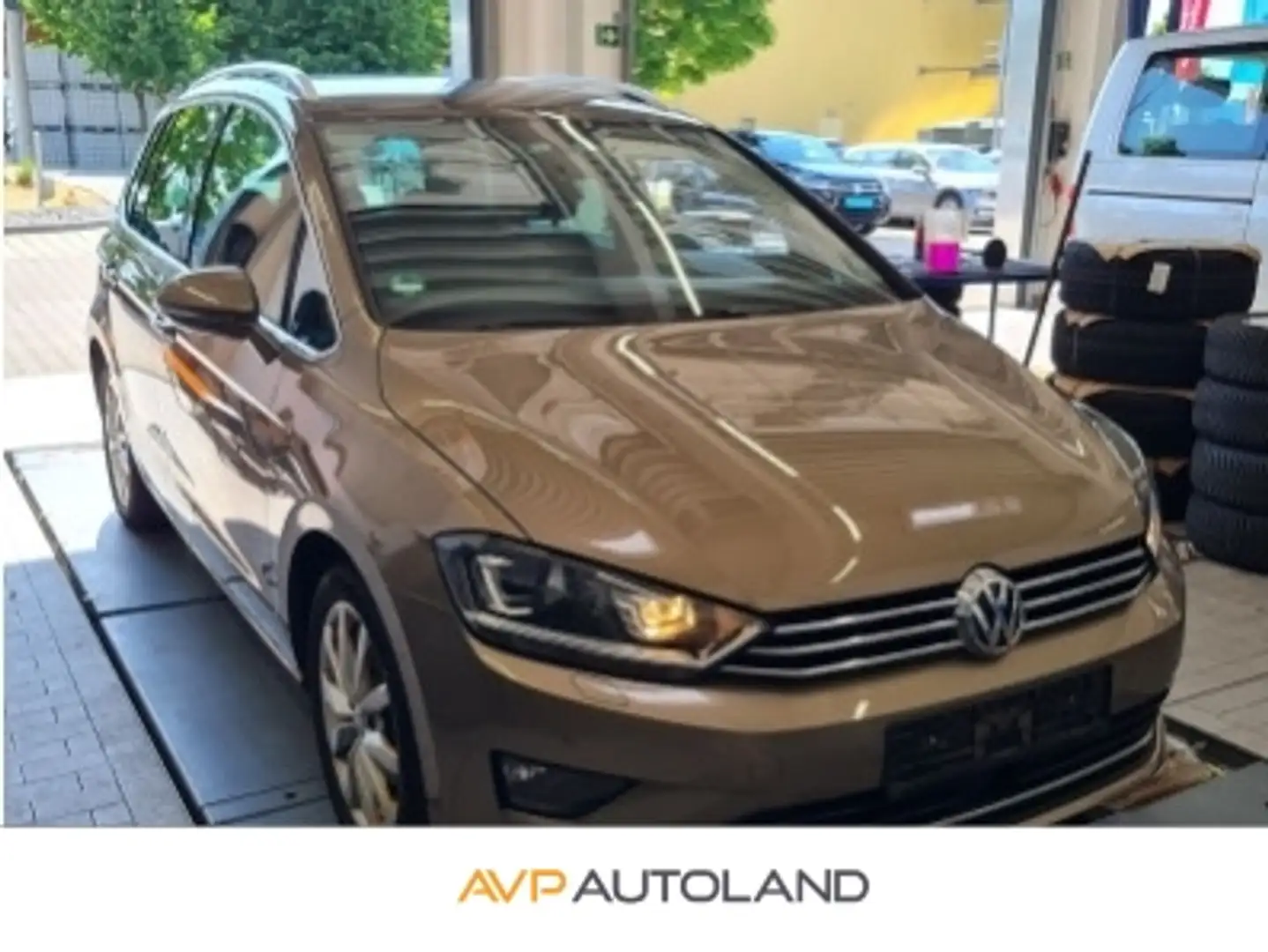 Volkswagen Golf Sportsvan 1.4 TSI Highline | XENON | Brun - 1