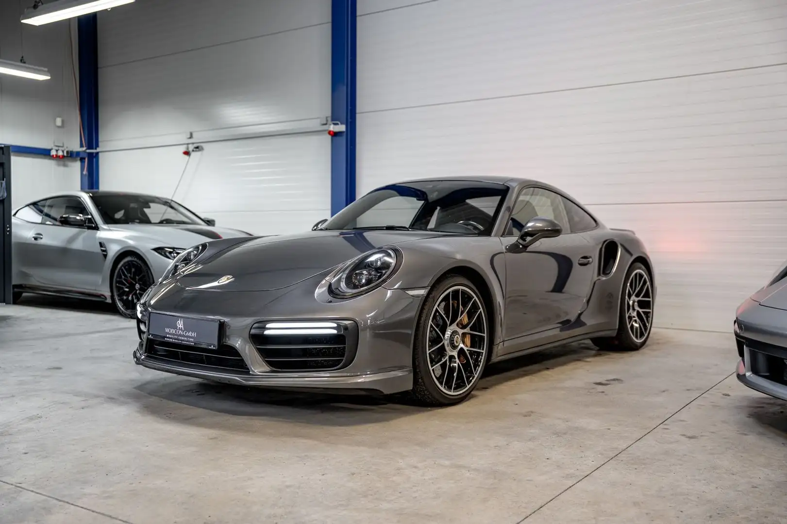Porsche 991 911 Turbo S *Chrono*AT-Motor*RFK*PZ-Scheckh. Grigio - 1
