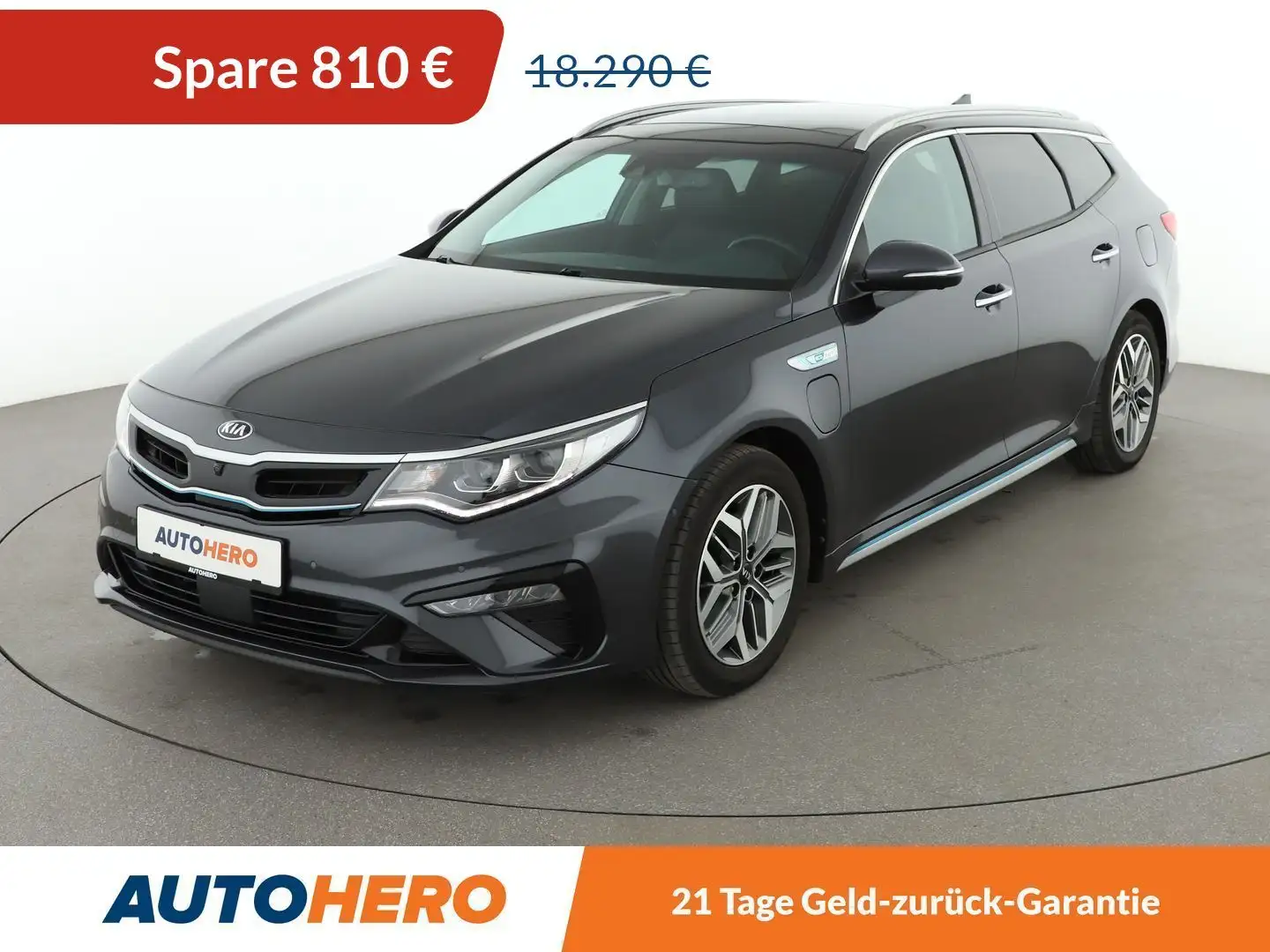 Kia Optima 2.0 Hybrid Spirit Aut*NAVI*LED*ACC*CAM*PDC*SHZ* Grau - 1