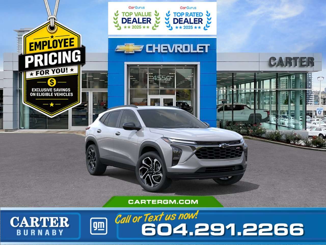 Gray 2026 Chevrolet Trax SUV / Crossover Front-Wheel Drive 6-Speed Automatic