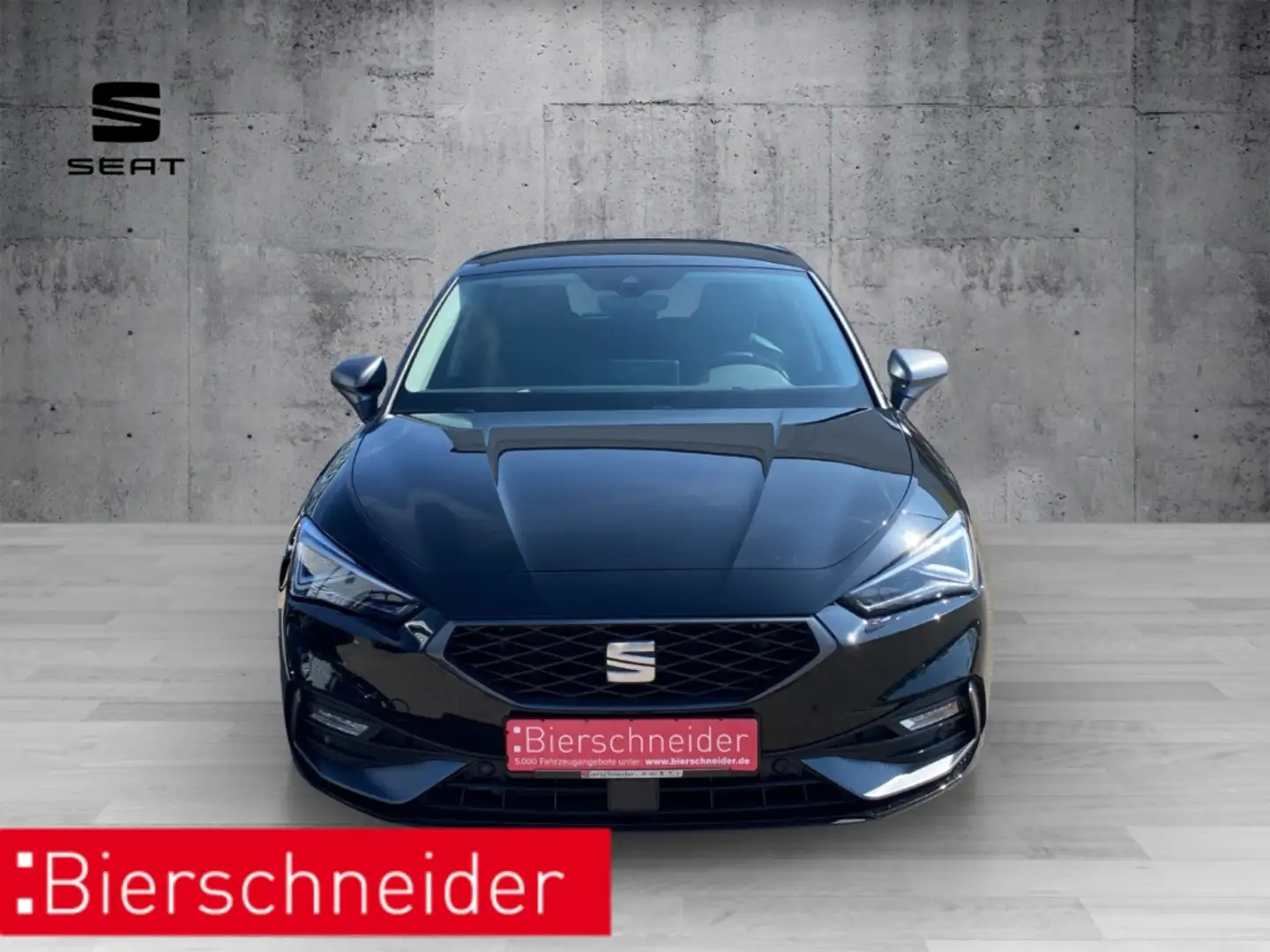 SEAT Leon 1.5 eTSI DSG FR Matrix LED Navi FaPa XL Kessy WP Schwarz - 2