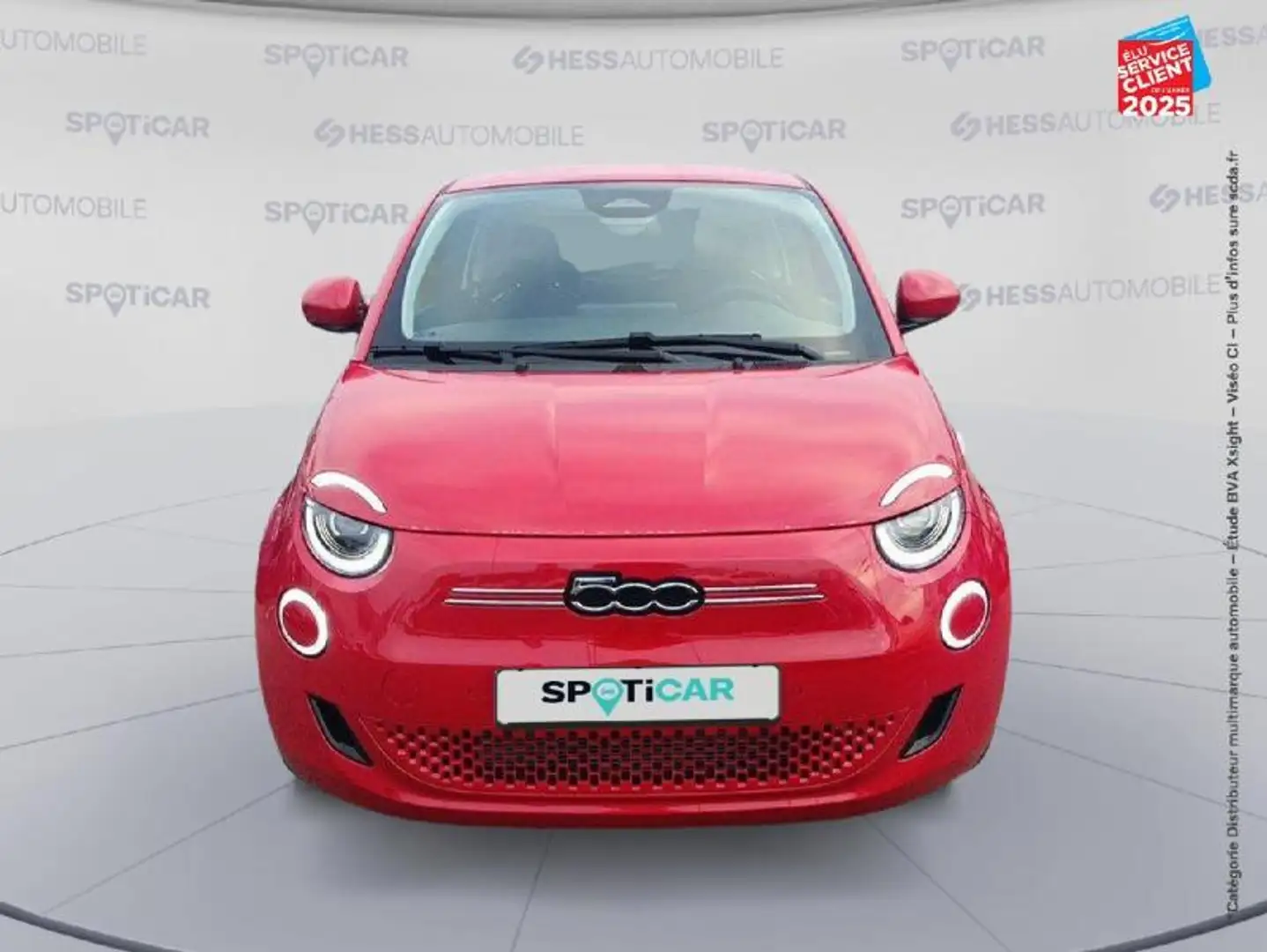Fiat 500e e 118ch Pack Confort \u0026 Style MY24 Rouge - 2