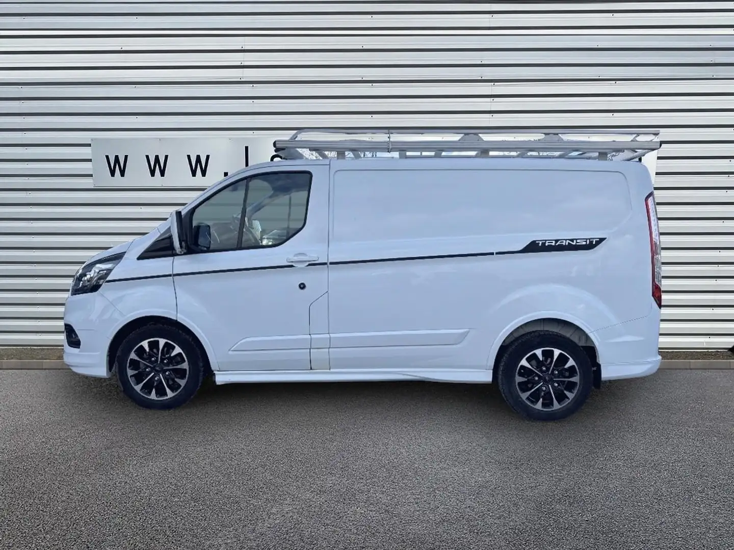 Ford Transit Custom 2.0 EcoBlue 170 BVA 320 L1 Sport Blanc - 2
