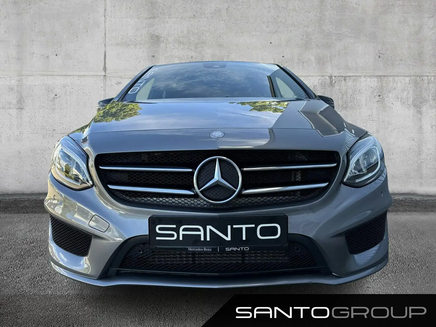 Mercedes-Benz B 200 B 200 AMG Line 7-G AUT. NAVI LED LEDER PDC SHZ Szürke - 2