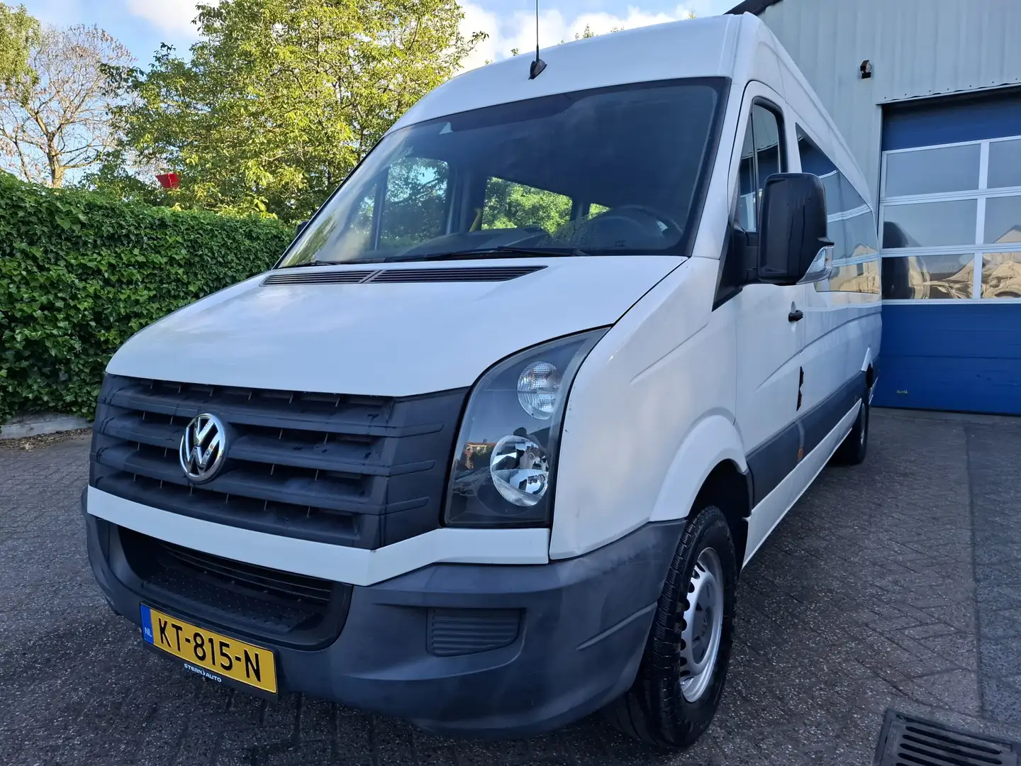 Volkswagen Crafter 35 2.0 TDI L3H2 BM 19995.- INCL BTW 9-PERSOONS ROL Wit - 2