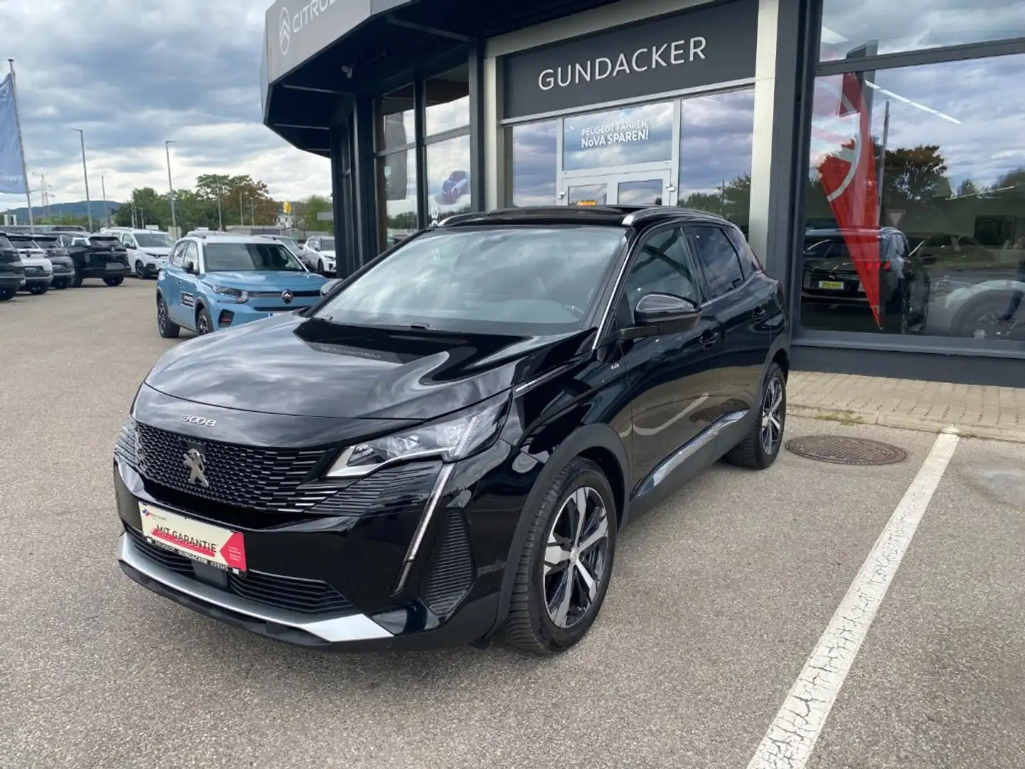 Peugeot 3008 GT BHDI13 EAT8 Schwarz - 1