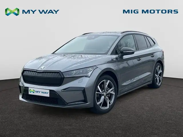 Skoda Enyaq Enyaq 85 Sportline 82kWh 210kW (285pk)  App Connect // verwamd stuurwiel // trekhaak // camera achter// ...