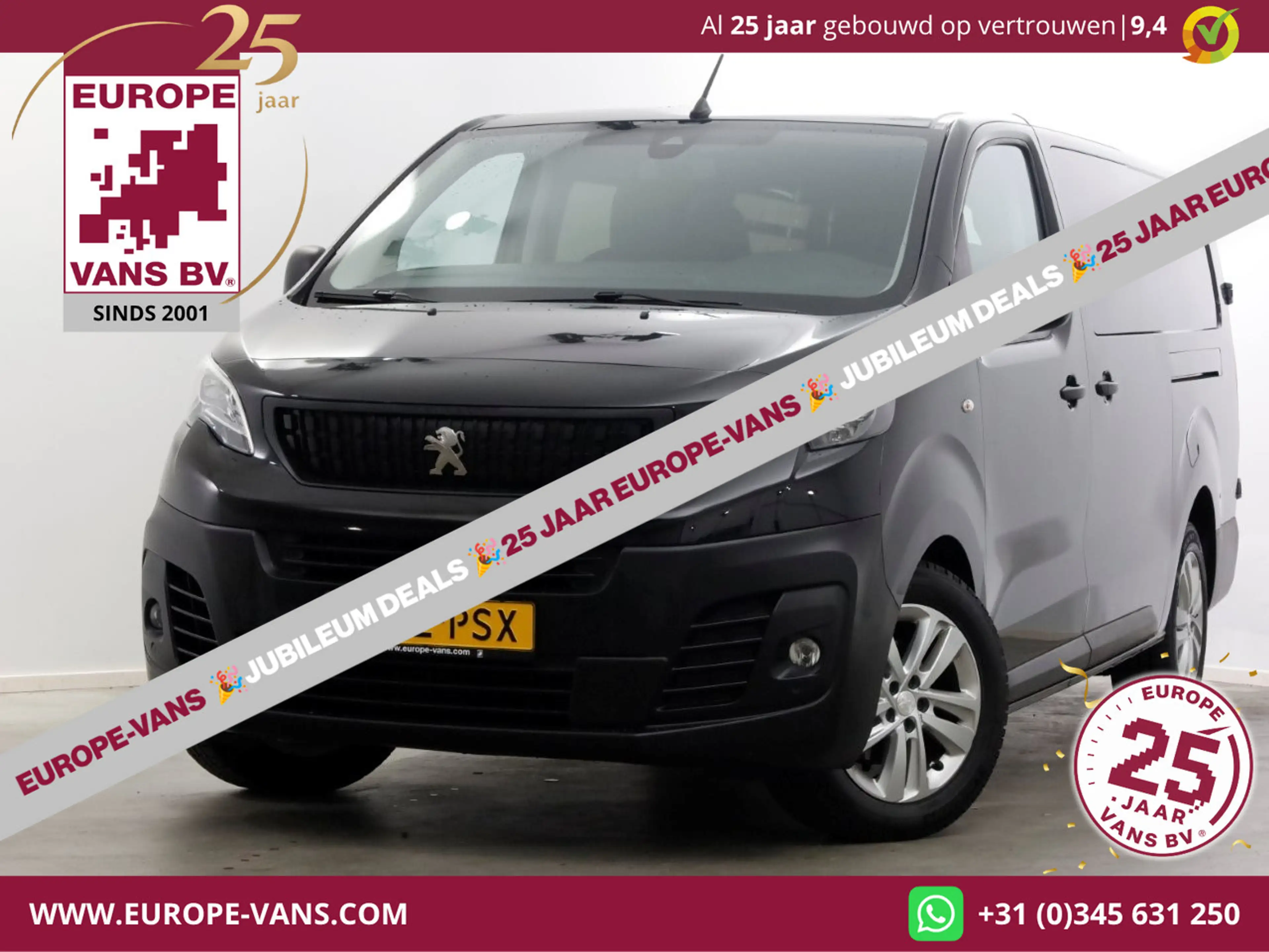 Peugeot Expert 2.0 BlueHDi 145pk S&S L3 D.C. Automaat 2x Schuifde