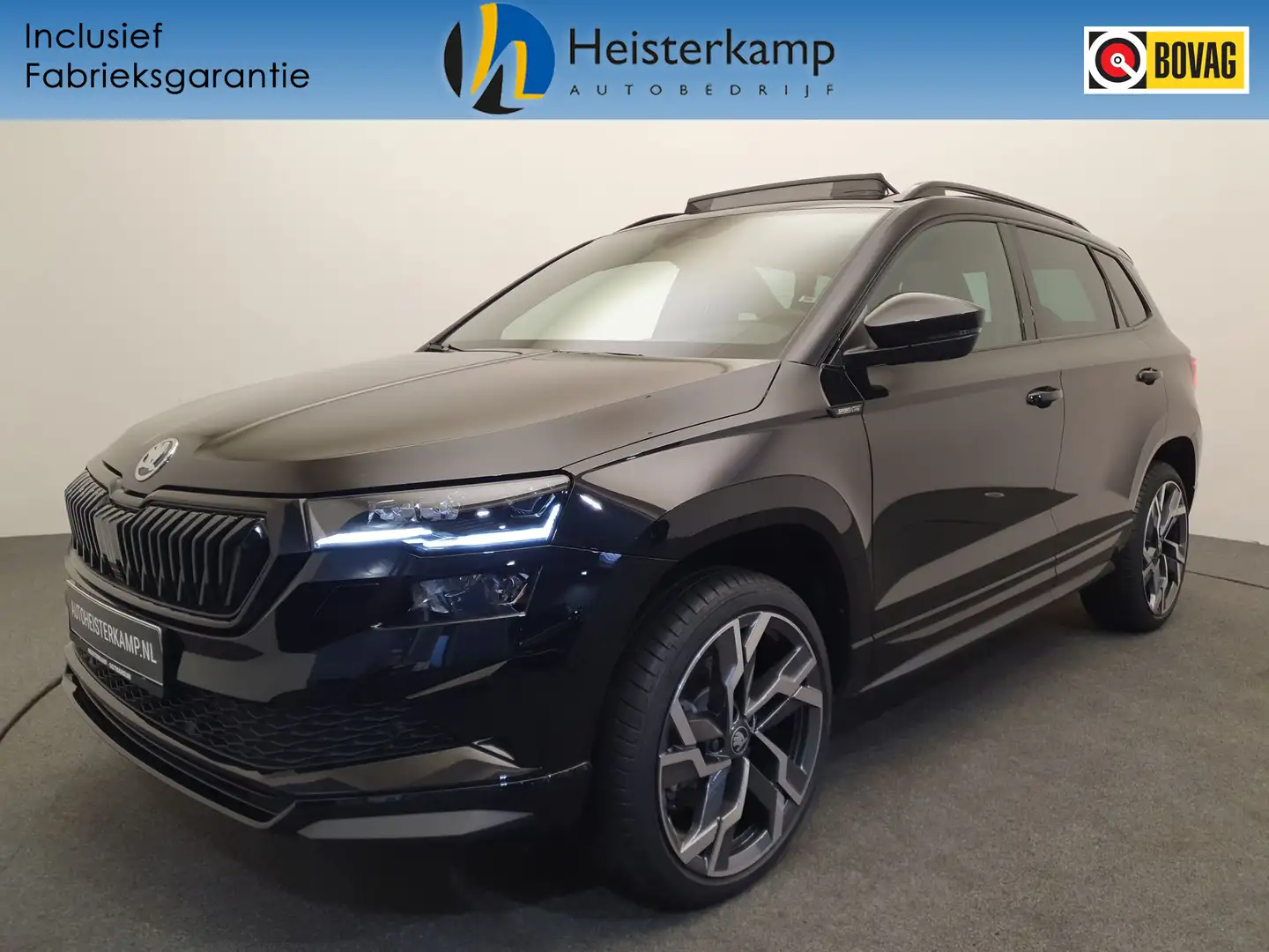Skoda Karoq 1.5 TSI 150pk DSG/AUT Sportline Business Wegklapba Noir - 1