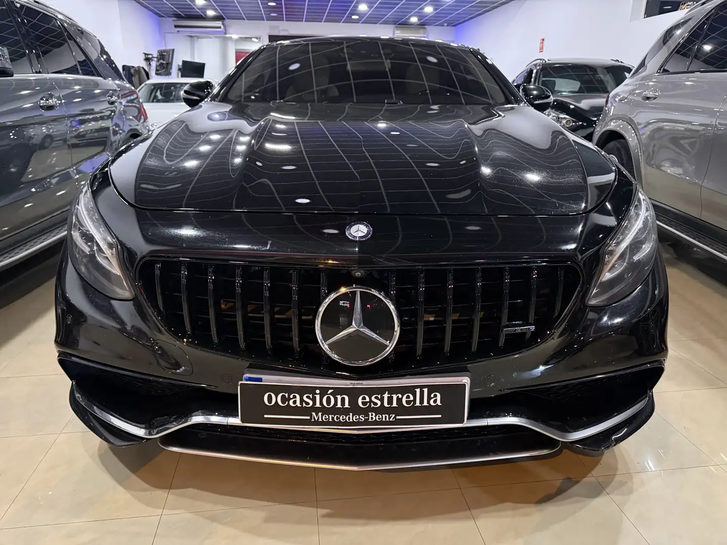 Mercedes-Benz S 500 Coupé 4M Aut. Negro - 1