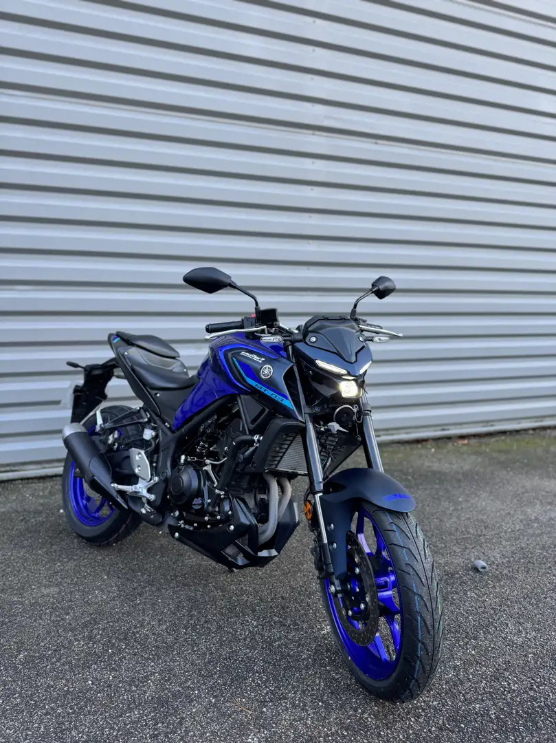 Yamaha MT-03 Blauw - 1