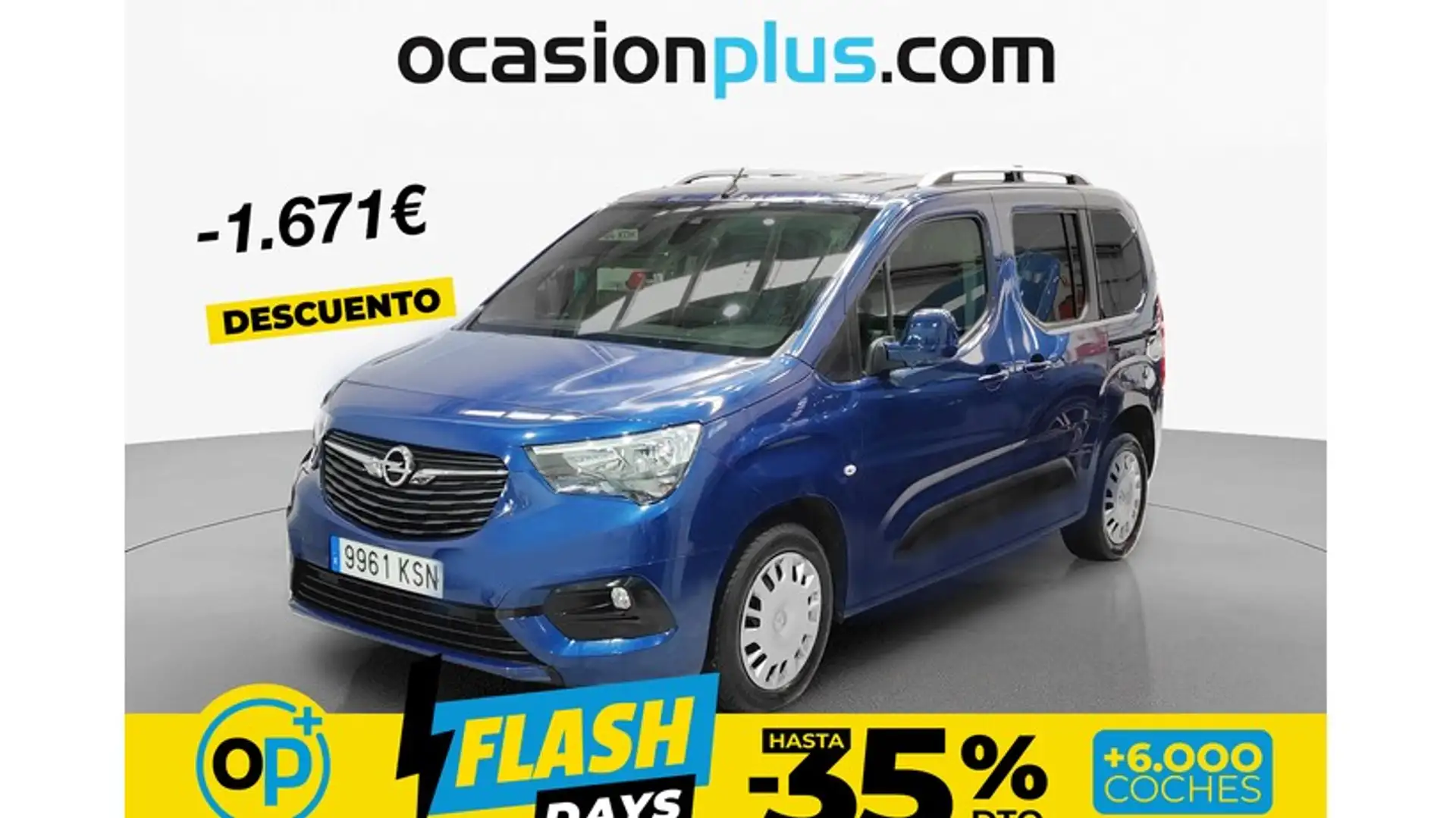 Opel Combo Life 1.5TD S/S Selective L AT8 130 Bleu - 1