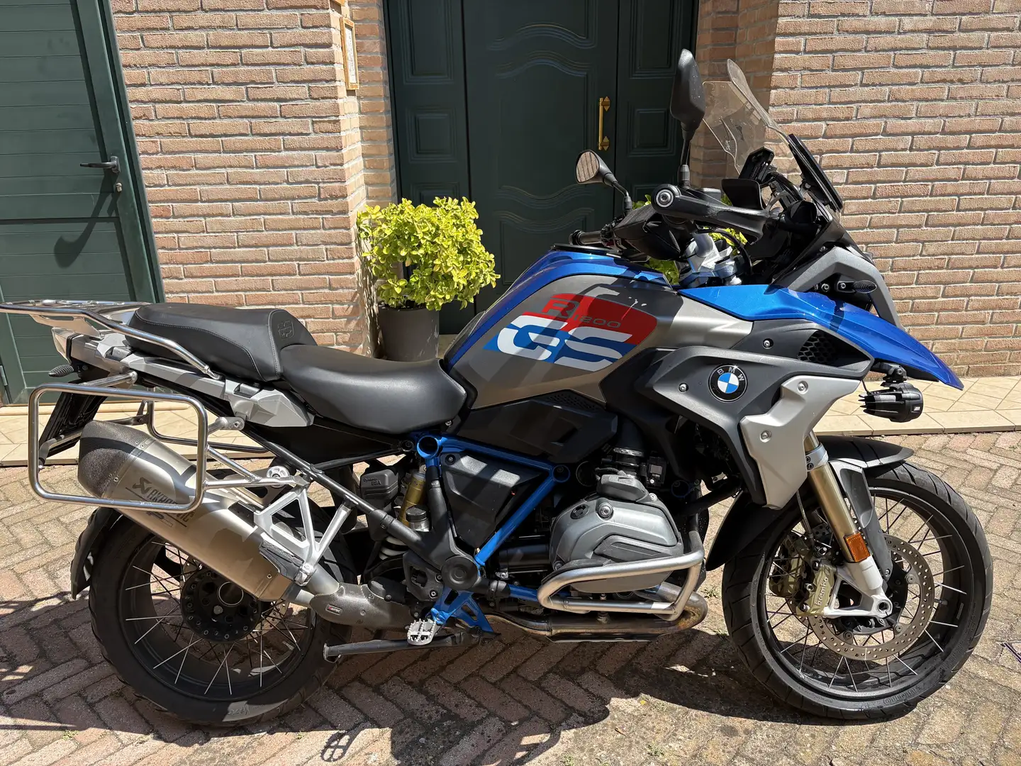 BMW R 1200 GS Rallye Bleu - 2