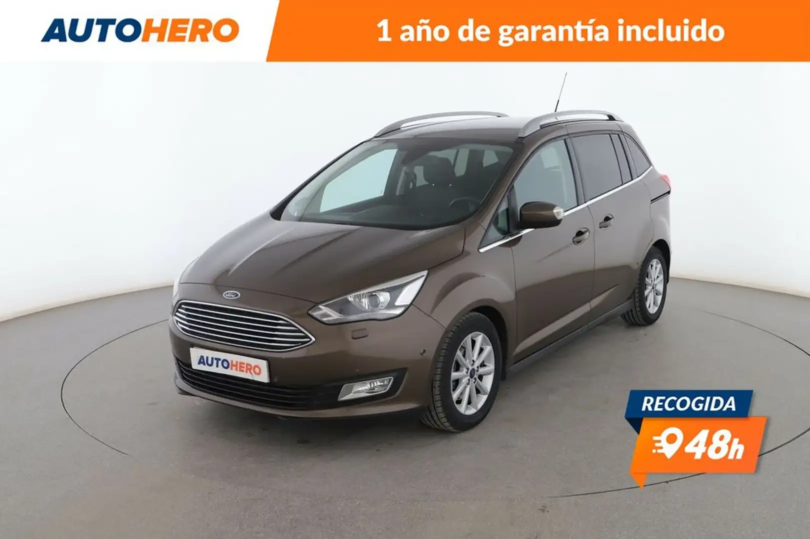 Ford C-Max 2.0 TDCi Titanium Marrón - 1