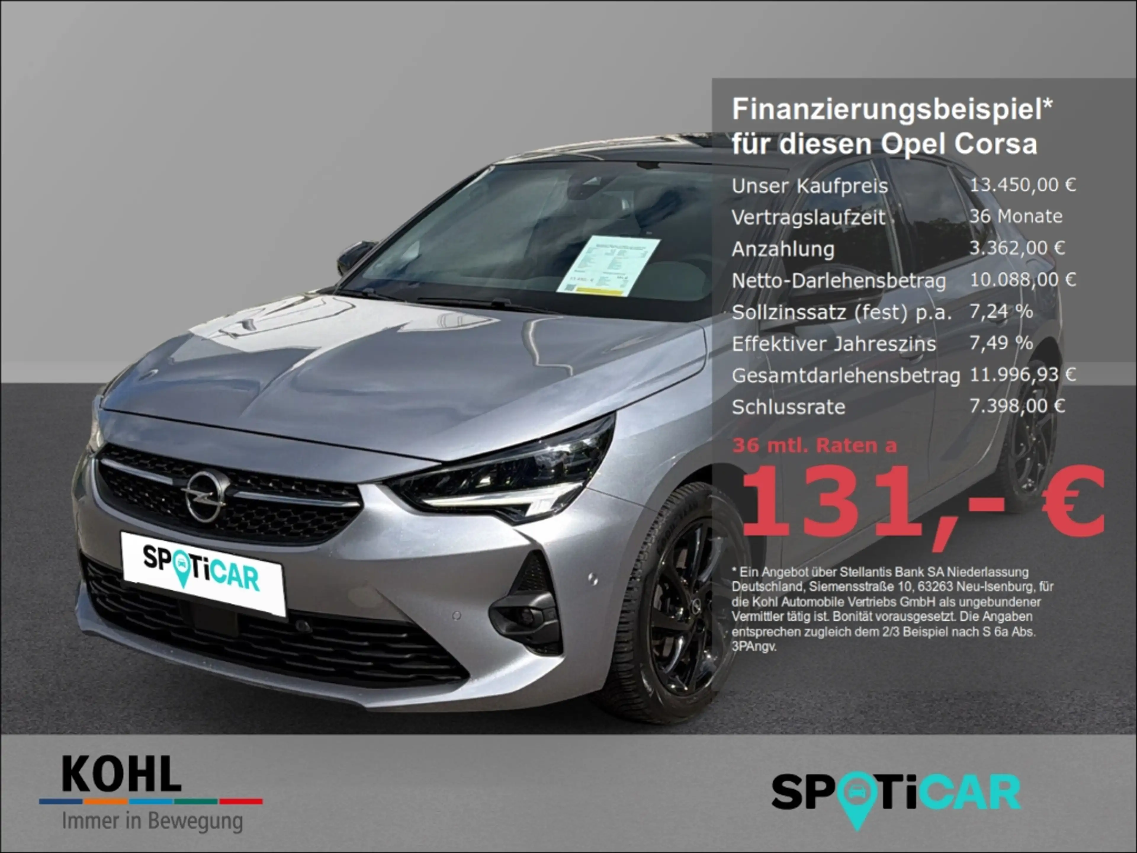 Opel Corsa F GS Line 1.2 100PS LenkradHZG SHZ Rückfahrkam. PD