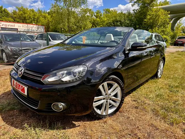 Volkswagen Golf VI Cabriolet+Leder+Navi+PDC+Sitzh.+Tempo