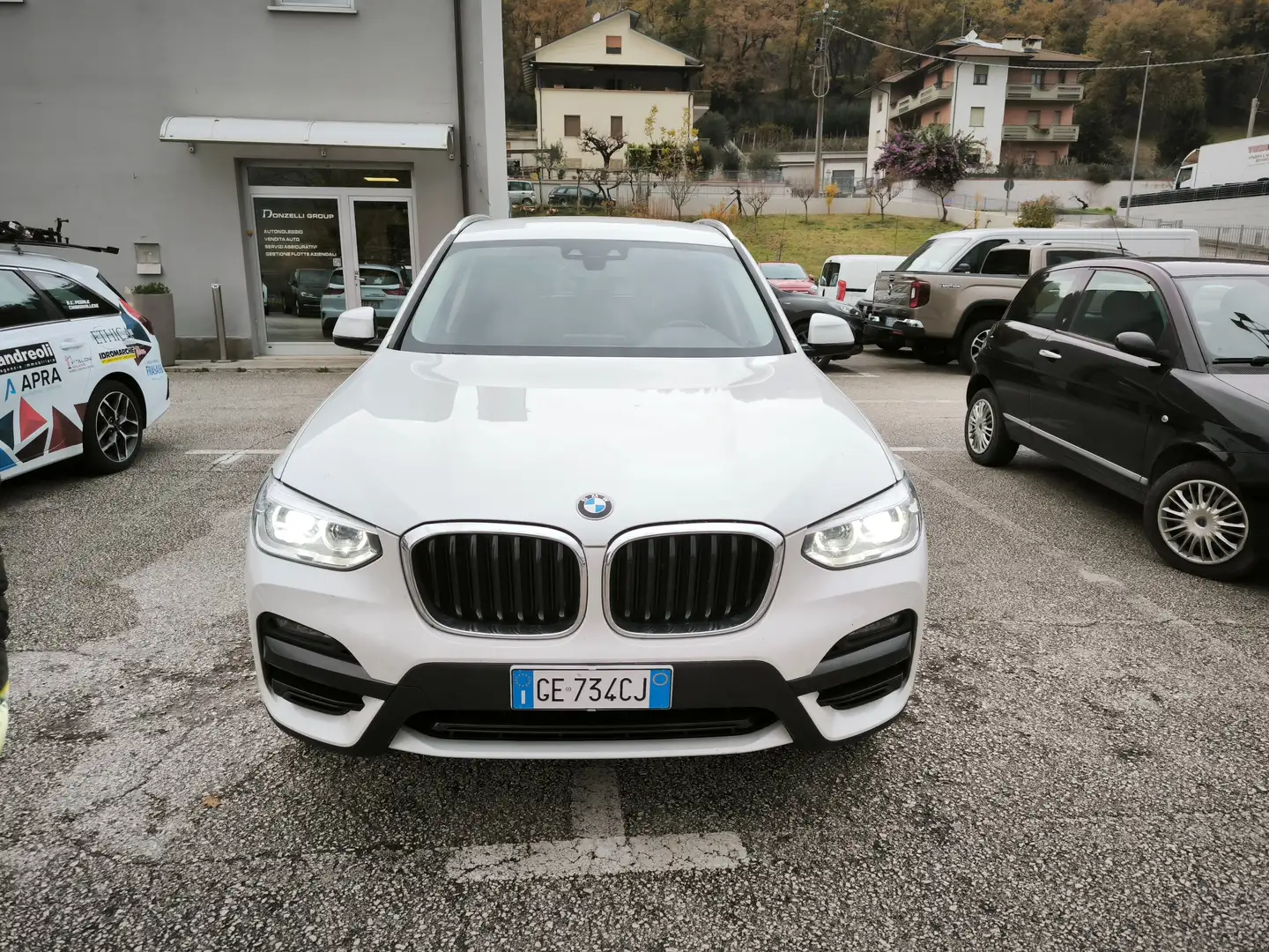 BMW X3 X3 xdrive20d mhev 48V Business Advantage auto Weiß - 2