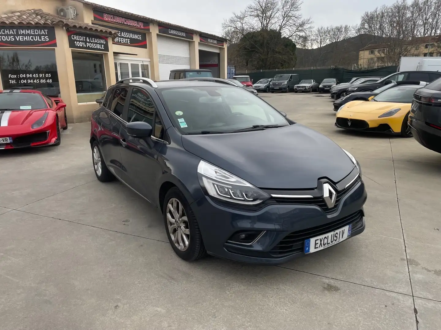 Renault Clio 1.5 DCI 90CH ENERGY INTENS Gris - 2