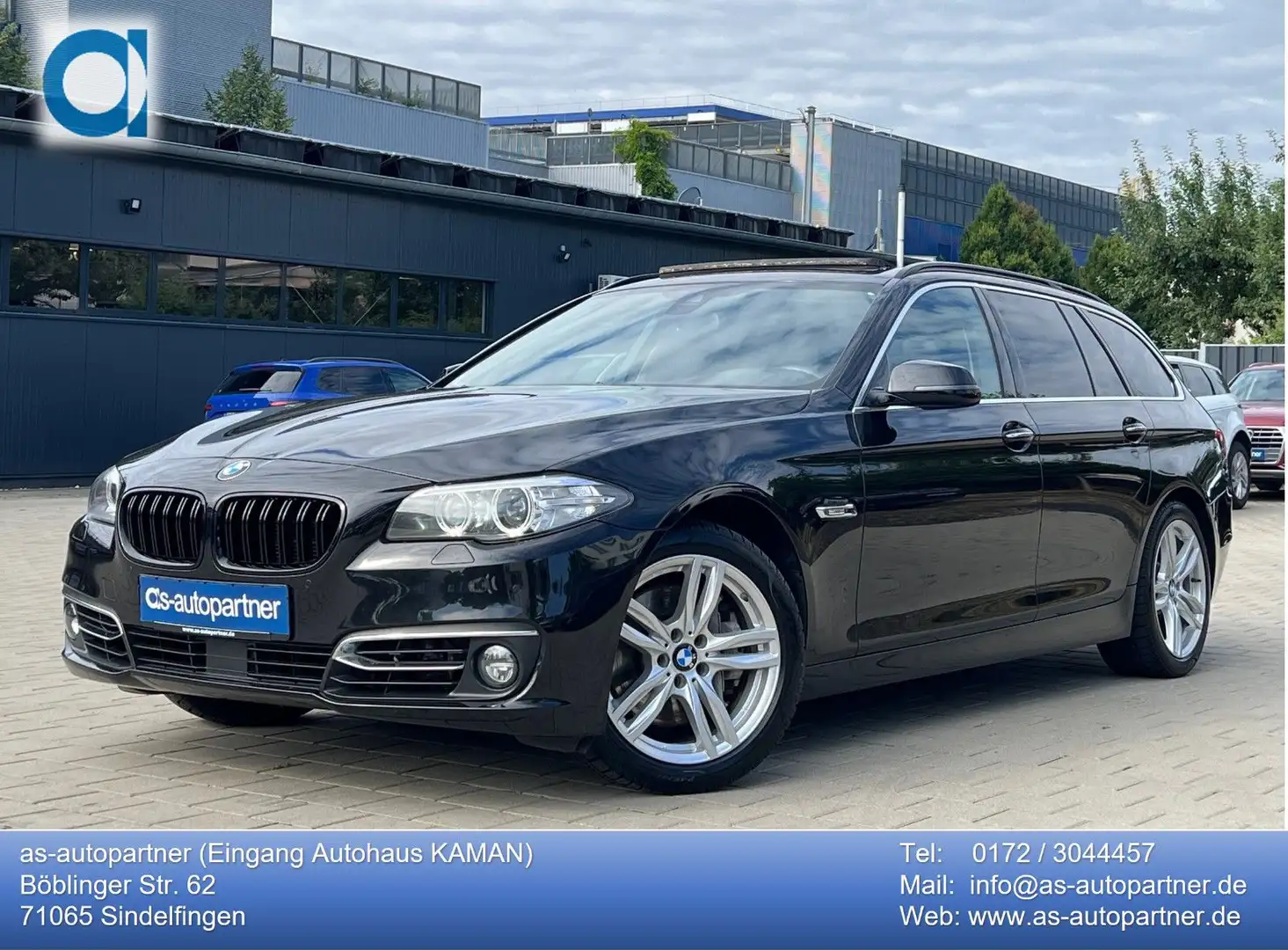 BMW 530 dA xDrive Touring Luxury *VOLLAUSSTATTUNG* Noir - 1