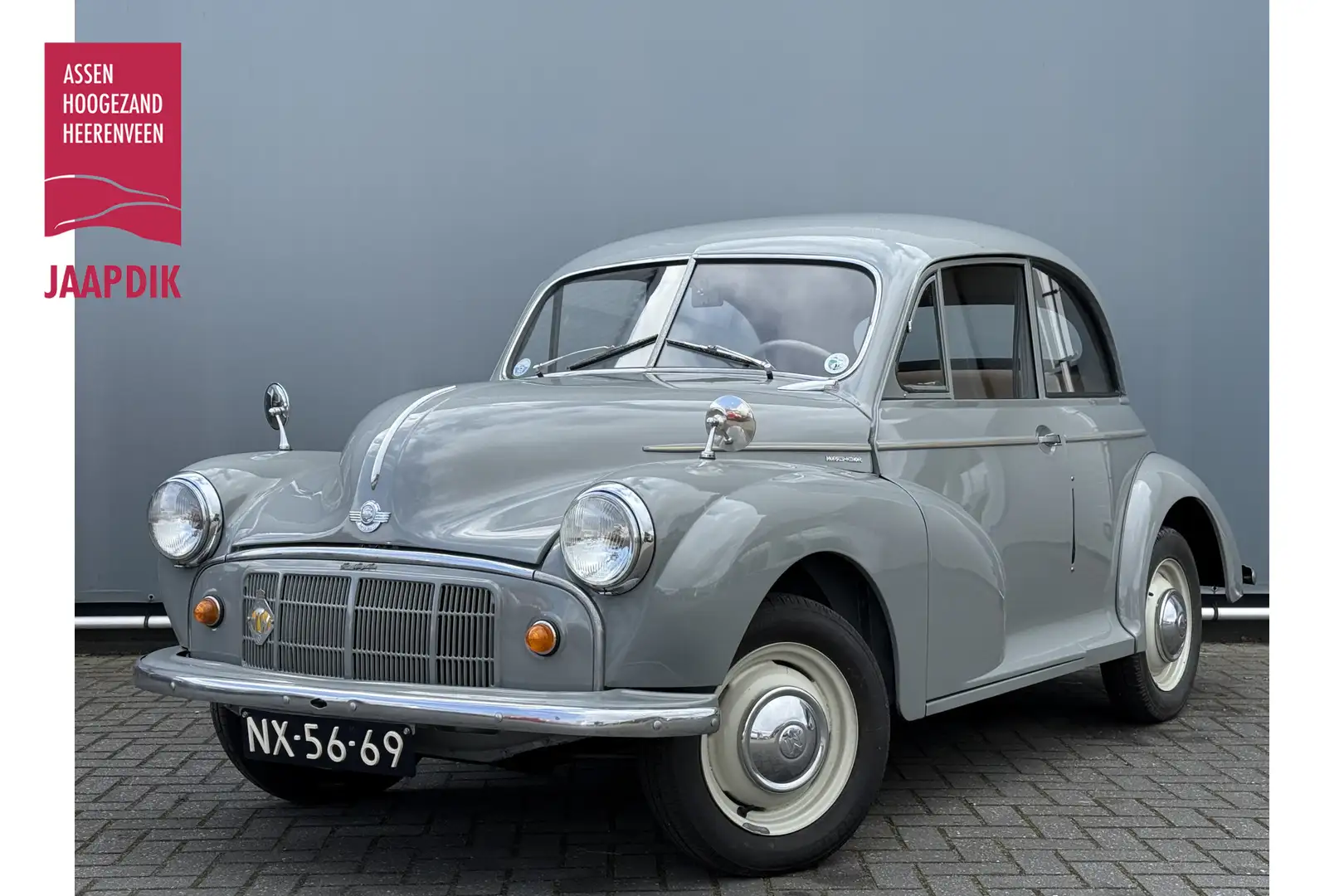 Oldtimer Morris Minor BJR 1953 27 PK CLAYTON HEATER | ZIJKLEPMOTOR | AUT Grau - 1