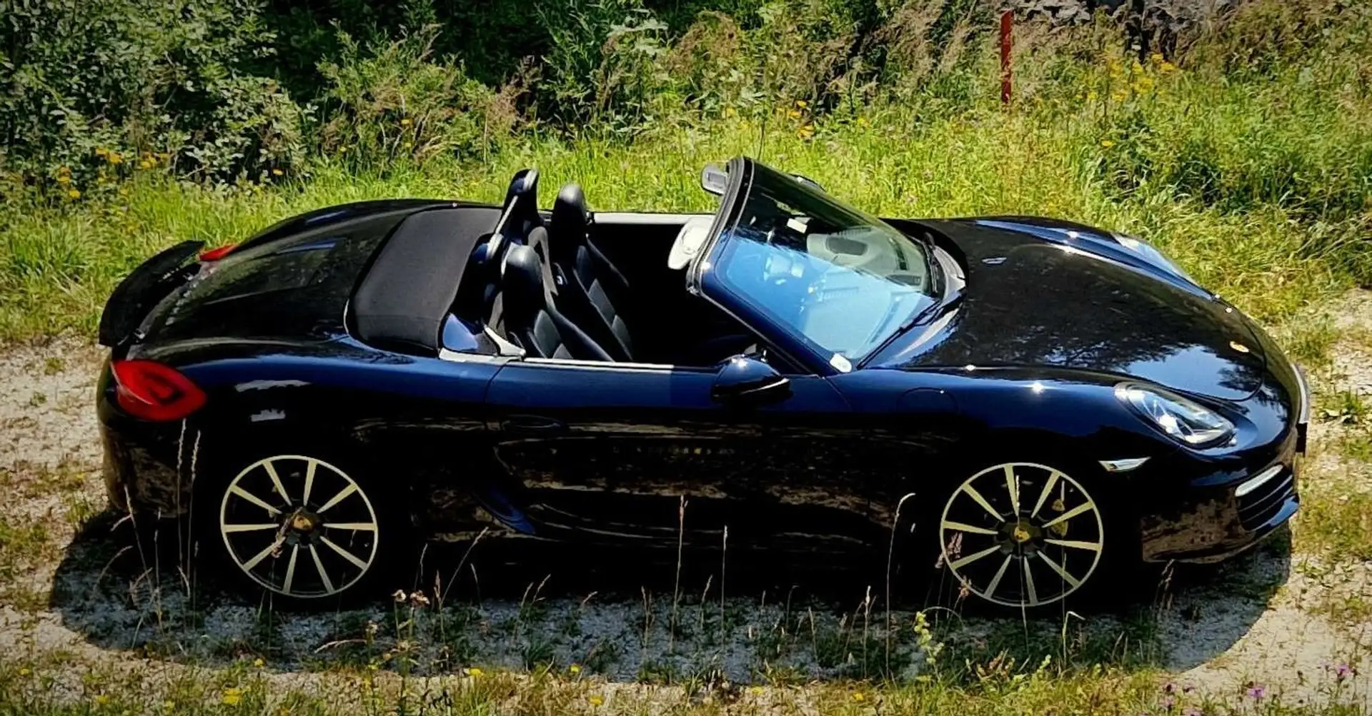 Porsche Boxster 981 2,7 DSG Schwarz - 1