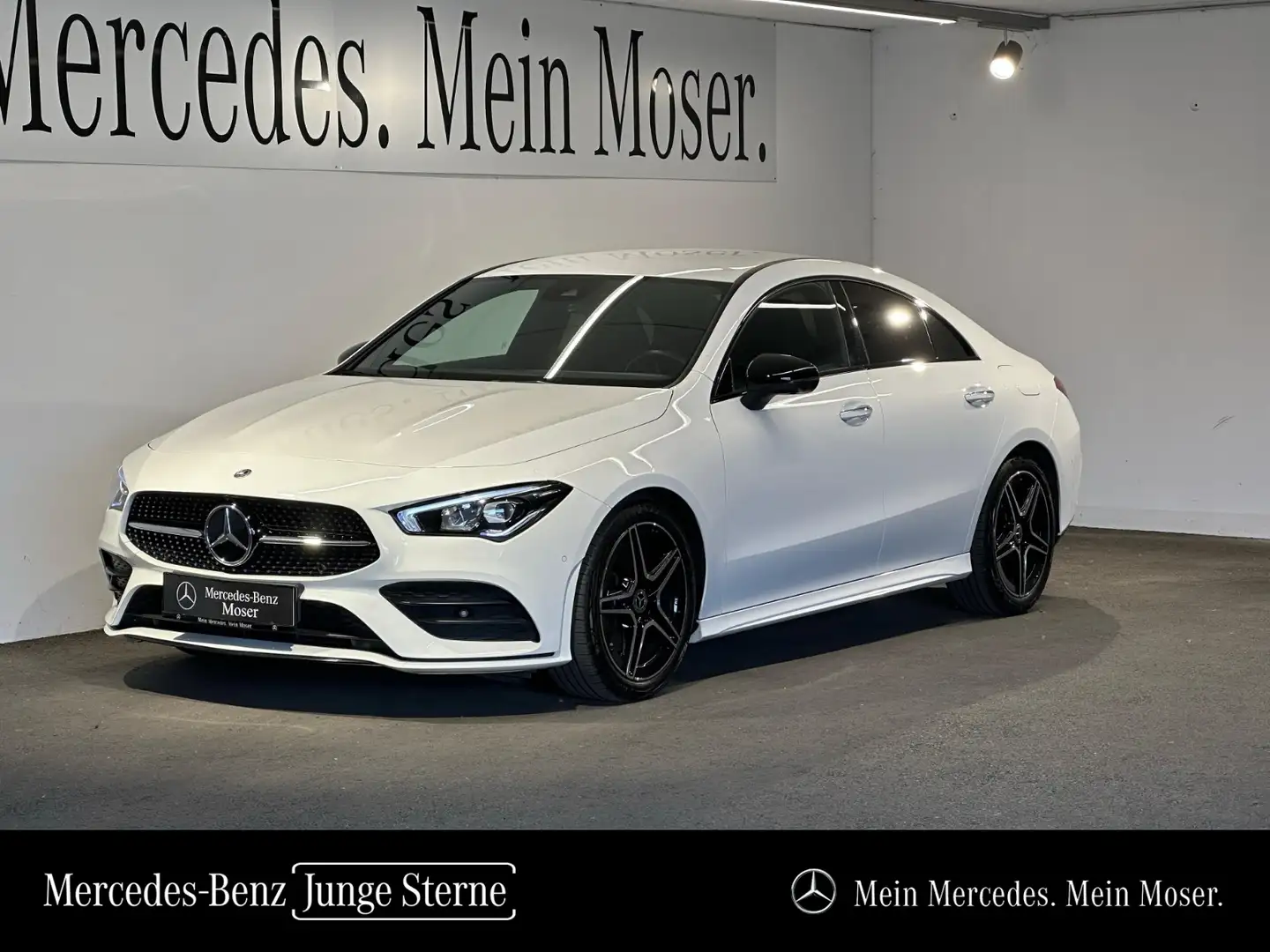 Mercedes-Benz CLA 200 d Coupé Bianco - 1