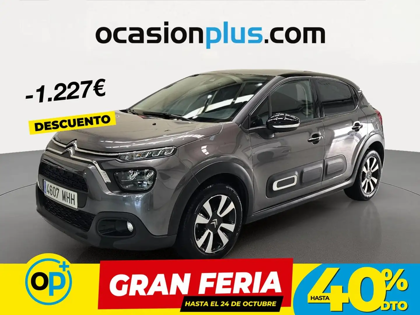 Citroen C3 1.2 PureTech S&S Shine 83 Gris - 1