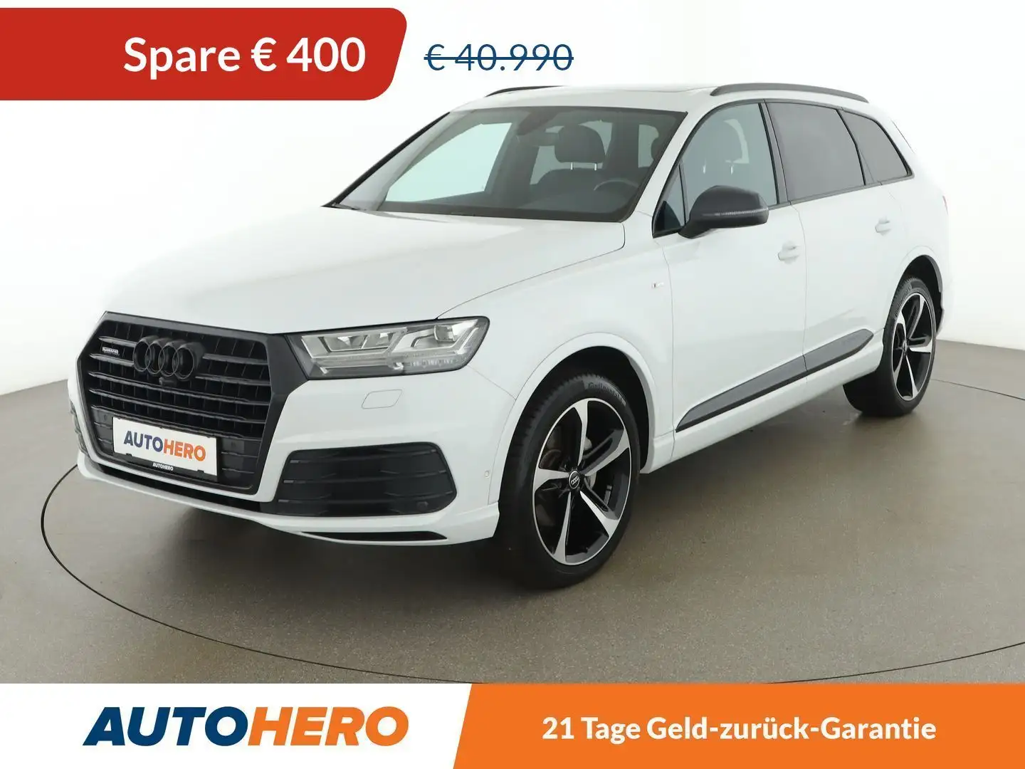 Audi Q7 3.0 V6 TDI quattro S-Line Aut. *PANO*LED*NAVI*CAM* Biały - 1