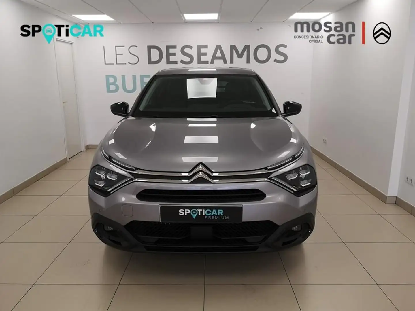 Citroen C4 1.2 PURETECH 130 EAT8 PLUS GPS LL18 RADAR AR+CAM K Gris - 2