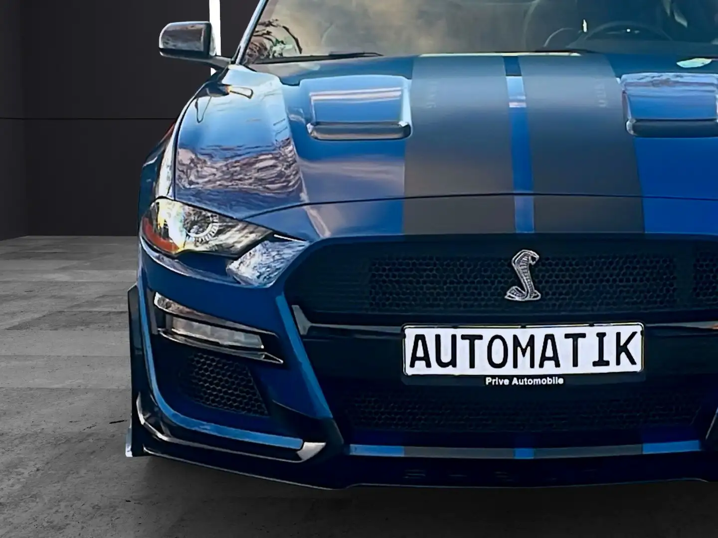 Ford Mustang Fastback 2.3 EcoBoost Automatik Shelby Albastru - 2