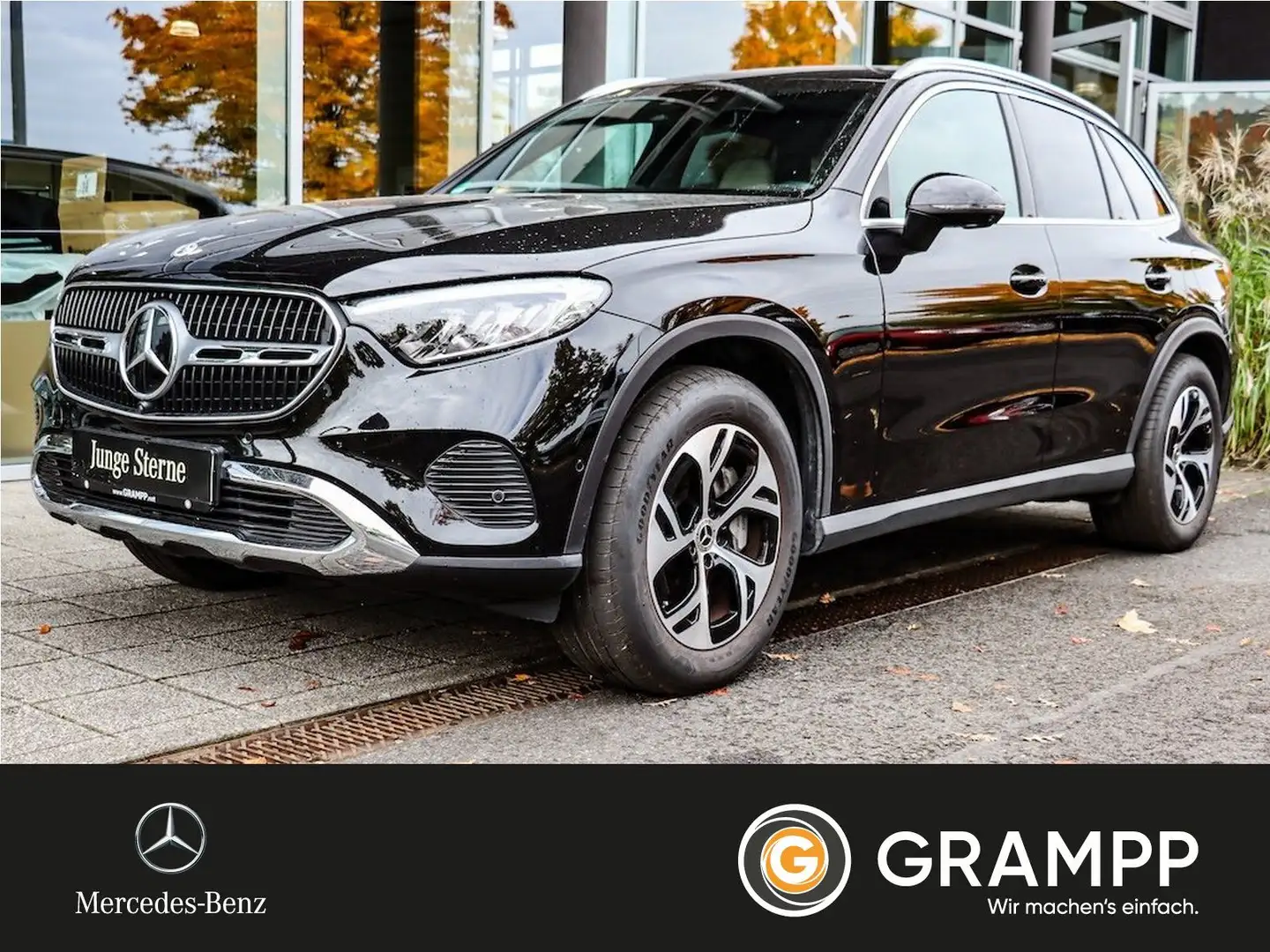 Mercedes-Benz GLC 300 de 4M Technik/Fahrass/AHK/Panorama/Airma Schwarz - 1