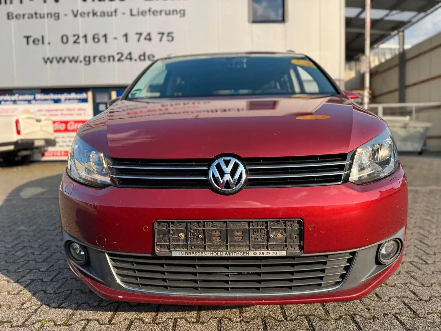 Volkswagen Touran Life 1.4 DSG 7 Sitzer Garantie Möglich Rot - 2