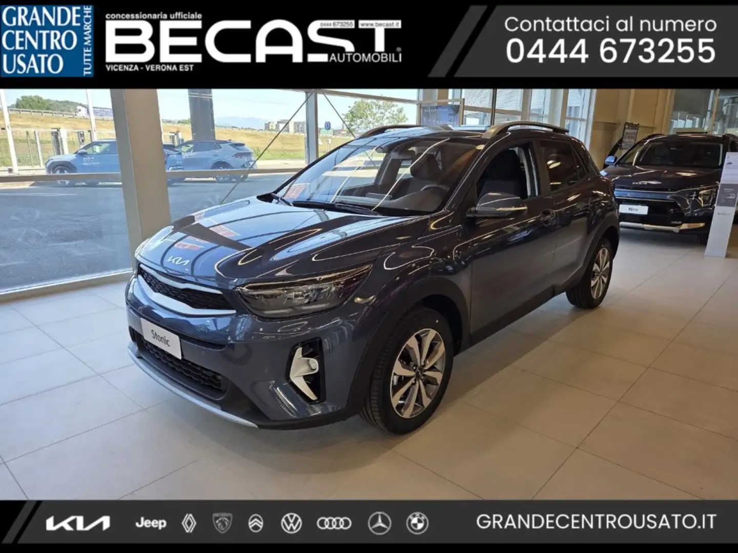Kia Stonic 1.2 MPI GPL Style Special Edition- IN ARRIVO Bleu - 1