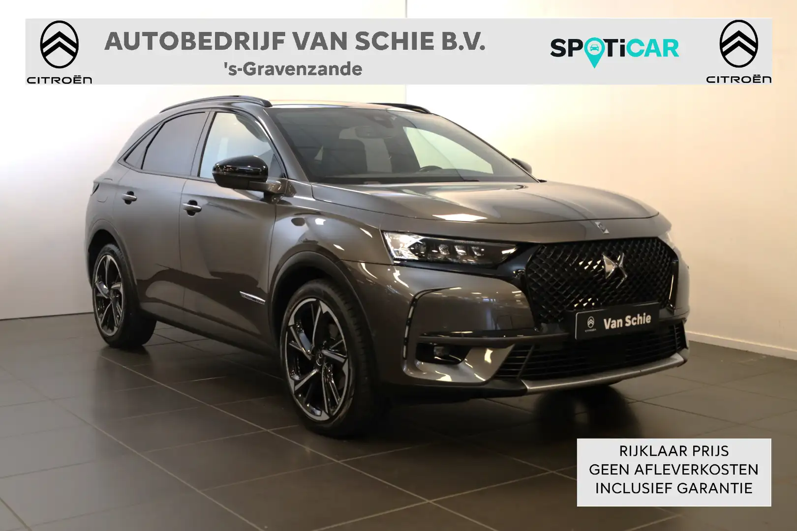 DS Automobiles DS 7 Crossback PT 180 Louvre kanteldak | Stoelverwarming Nappalee Grijs - 1