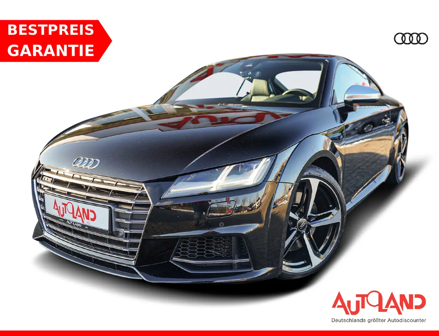 Audi TTS Coupe 2.0 TFSI quattro Klimaaut. LED Kamera Ba Schwarz - 1
