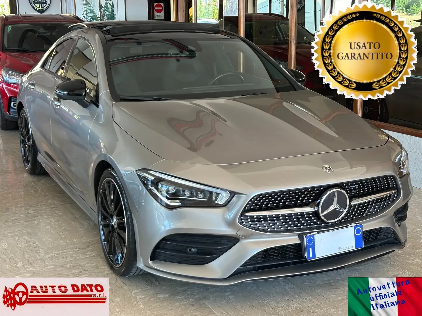 Mercedes-Benz CLA 220 D 190 cv. Auto PREMIUM (Full optional) Grijs - 1