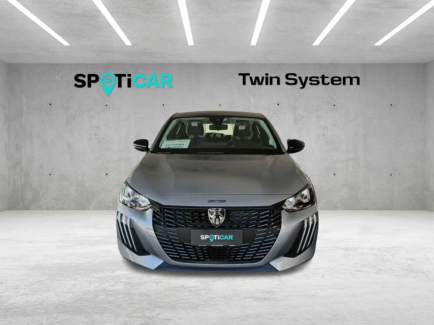 Peugeot 208 2ª serie PureTech 75 Stop&Start 5 porte Style Grijs - 2
