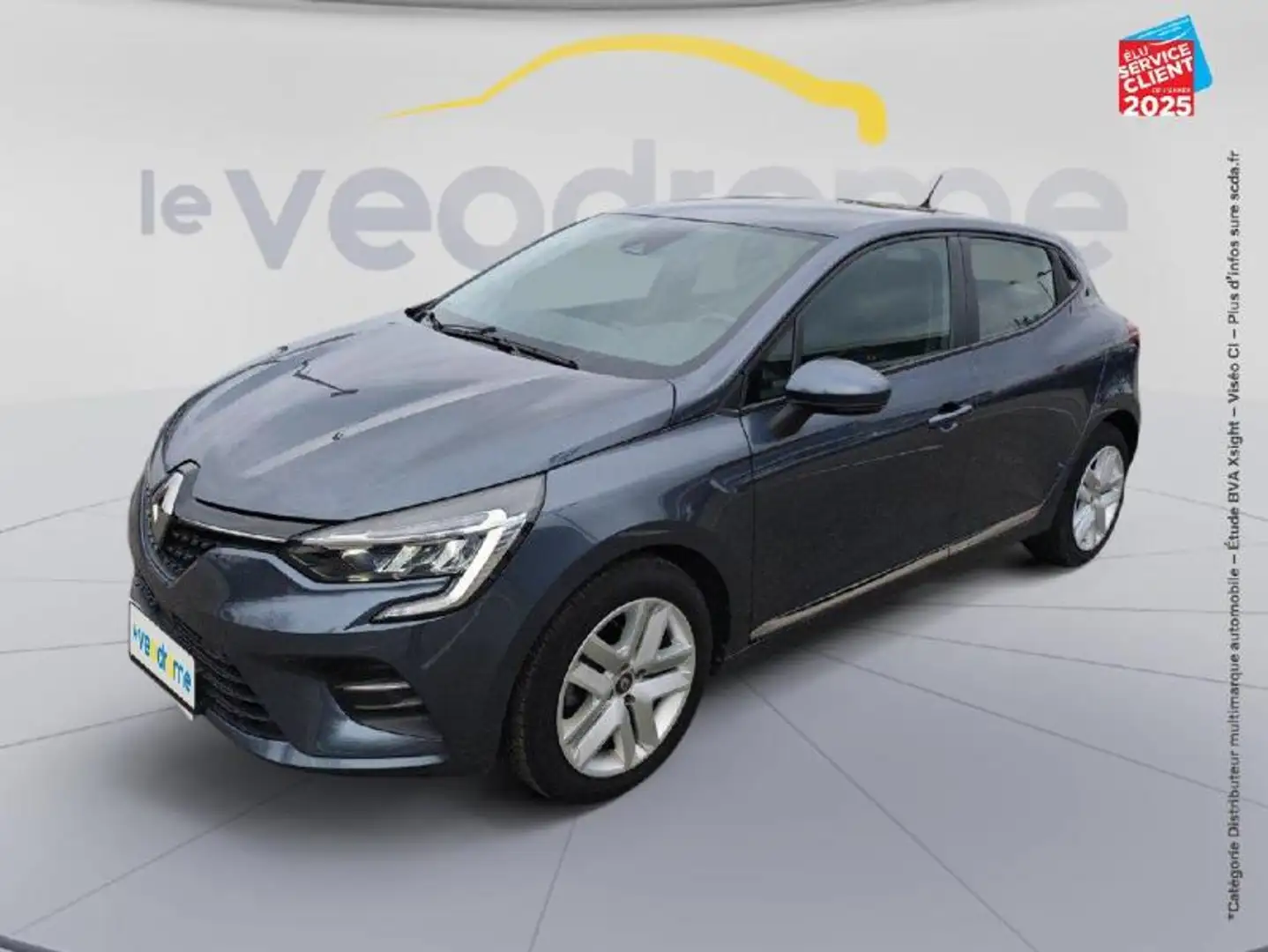 Renault Clio 1.0 TCe 90ch Business -21N GPS Radar AR Grijs - 1