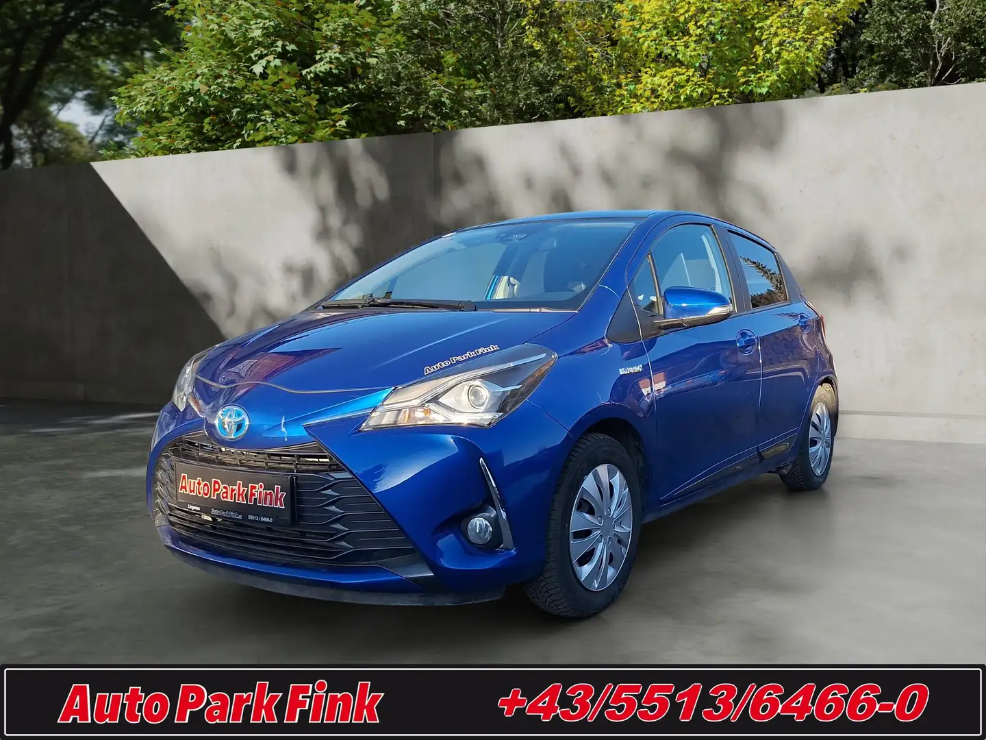 Toyota Yaris 1,5 VVT-i Hybrid Active AUTOMATIK Blau - 1