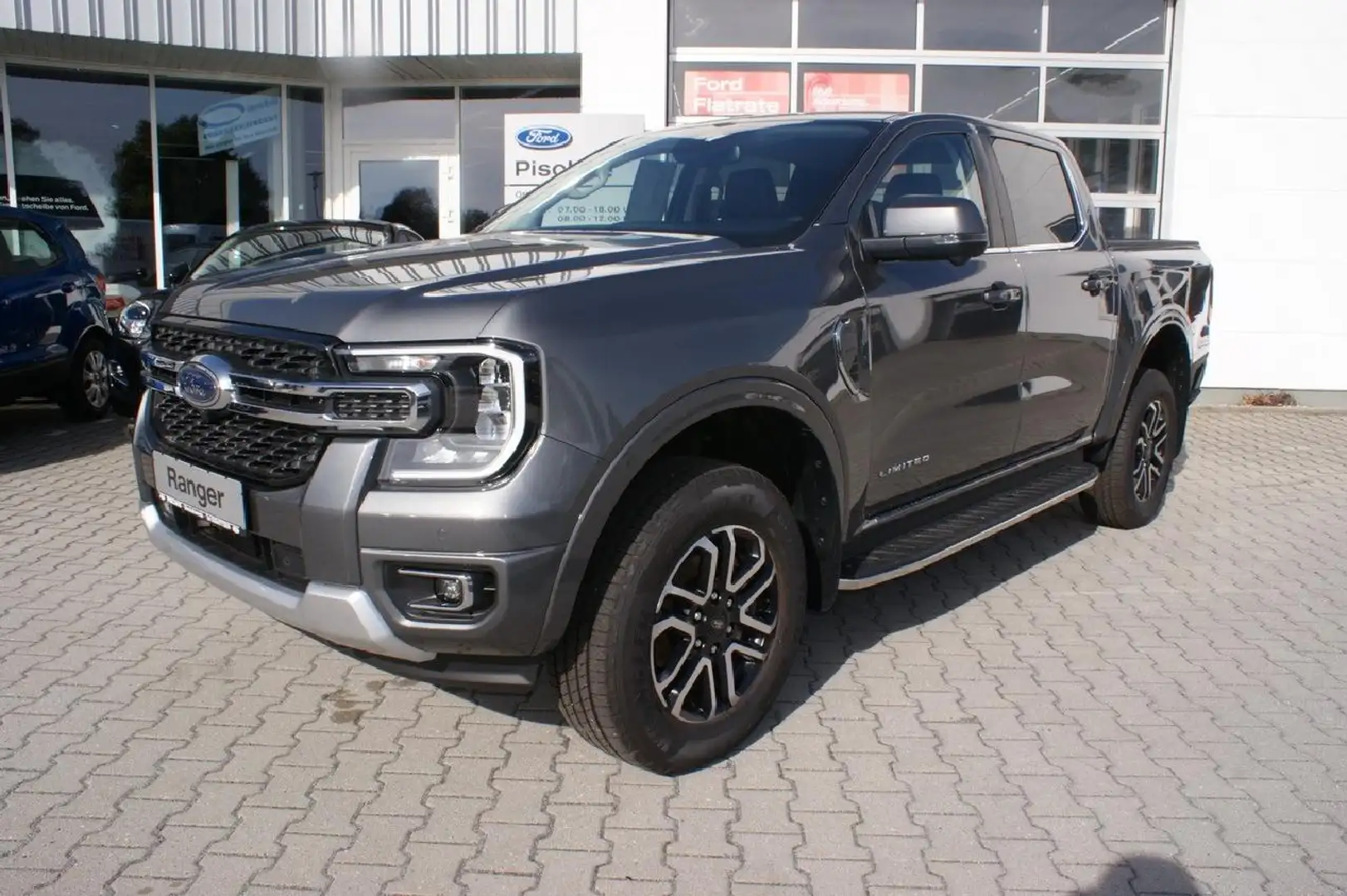 Ford Ranger Limited 4WD Doppelkabine AHK RFK HANDWERKERPREIS Šedá - 1